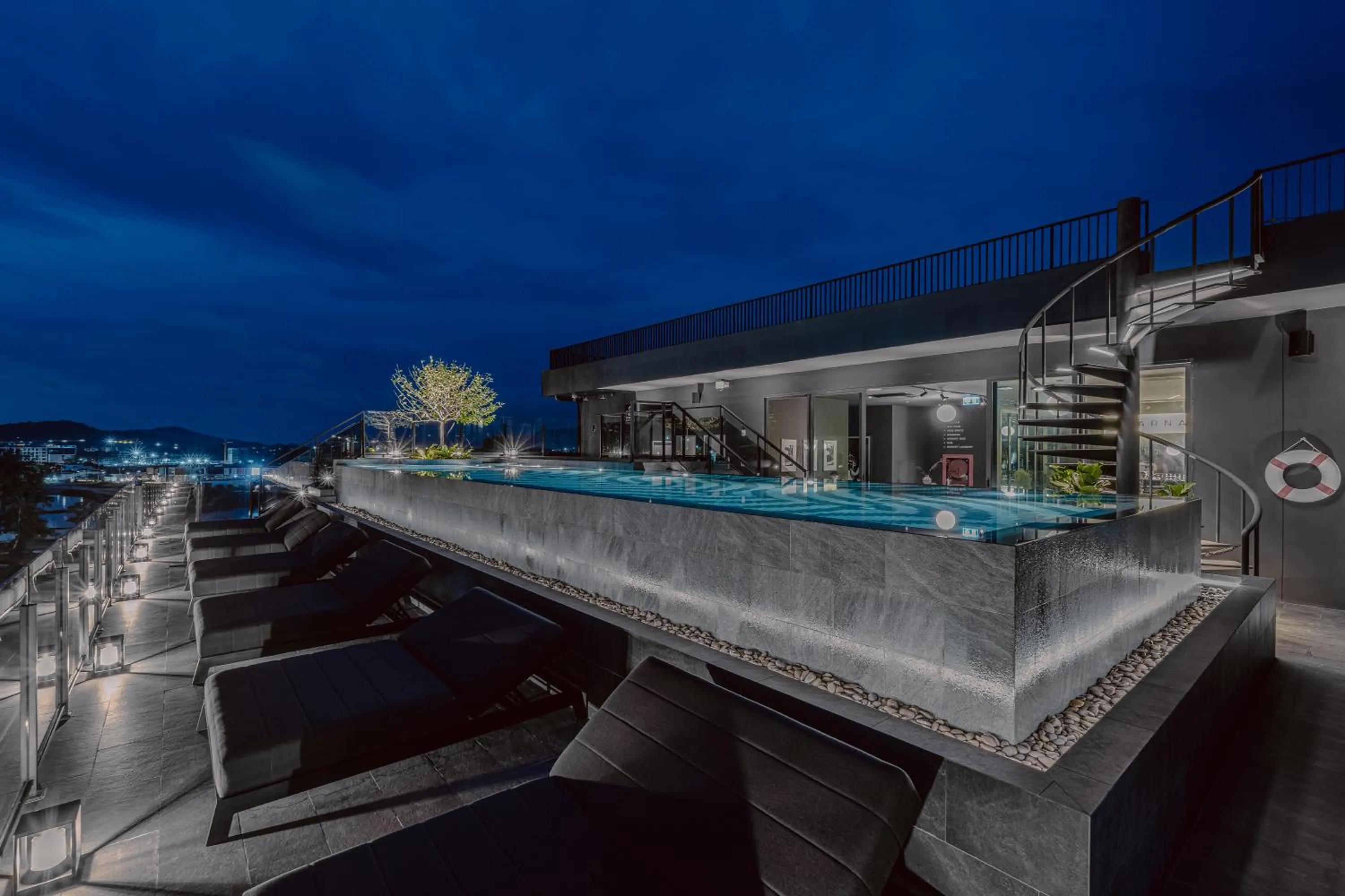 Night in Blu Monkey Hub and Hotel Laguna, Bangtao Phuket