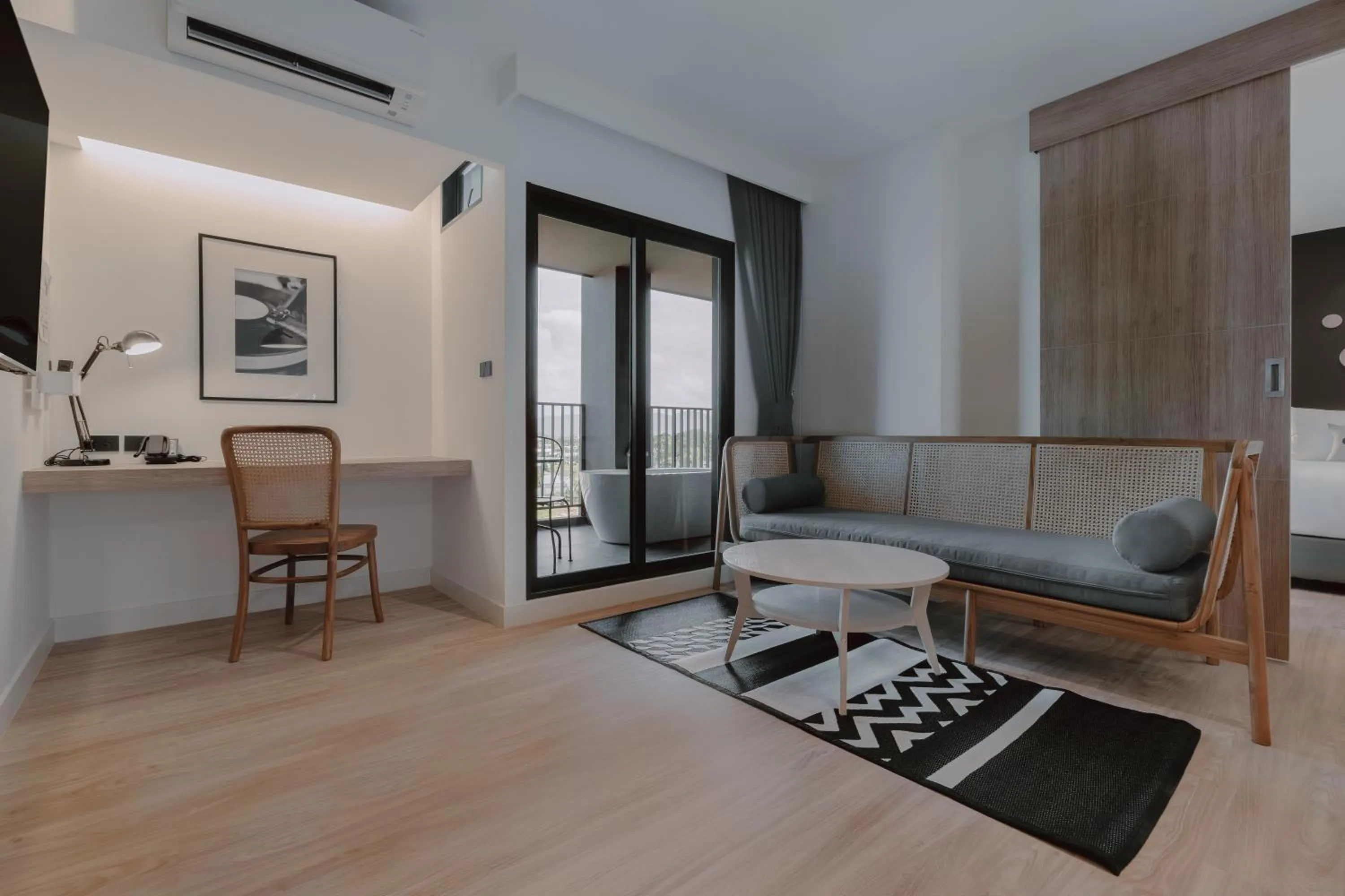 Living room in Blu Monkey Hub and Hotel Laguna, Bangtao Phuket