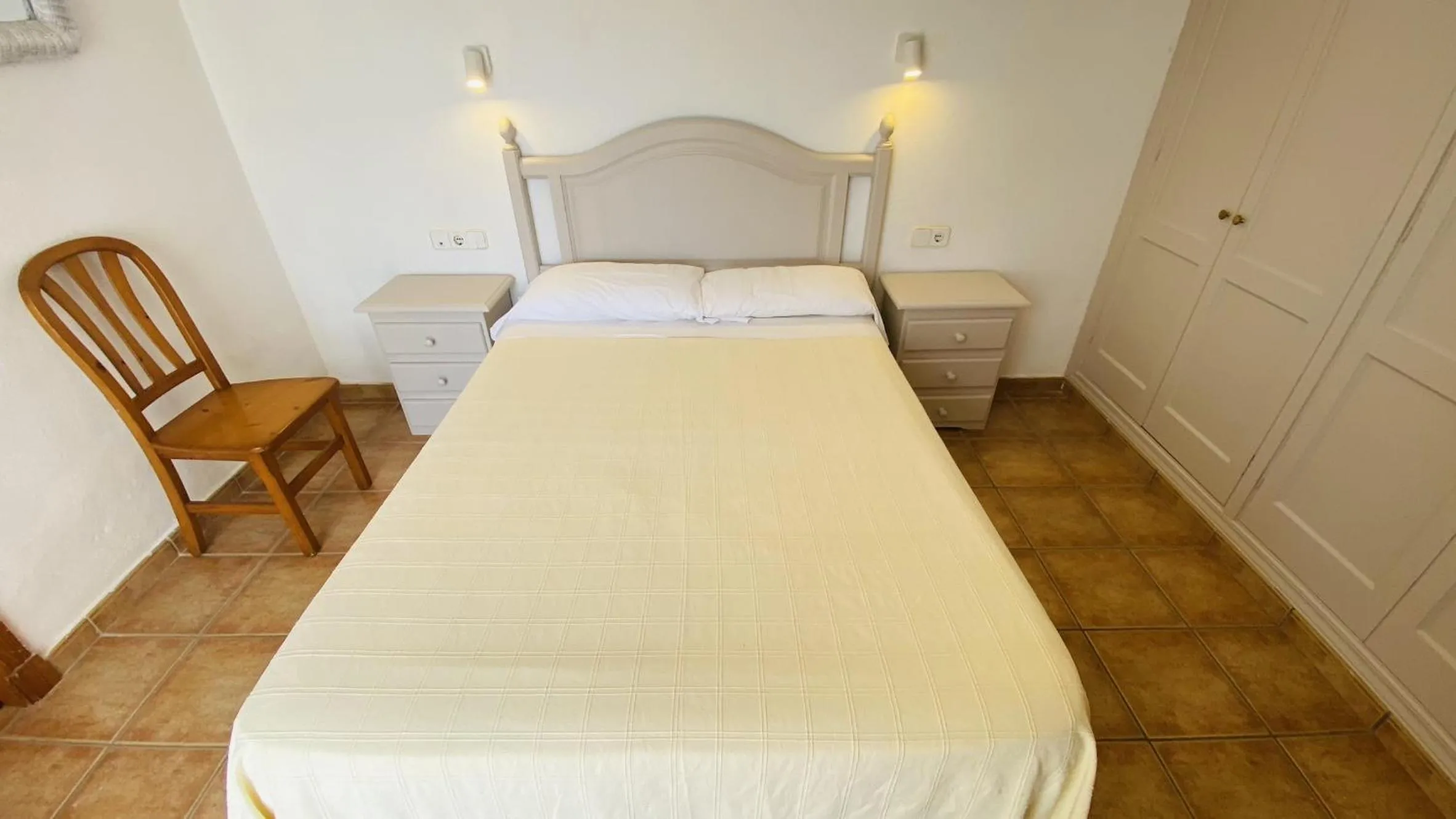 Bed in Villa Cristina
