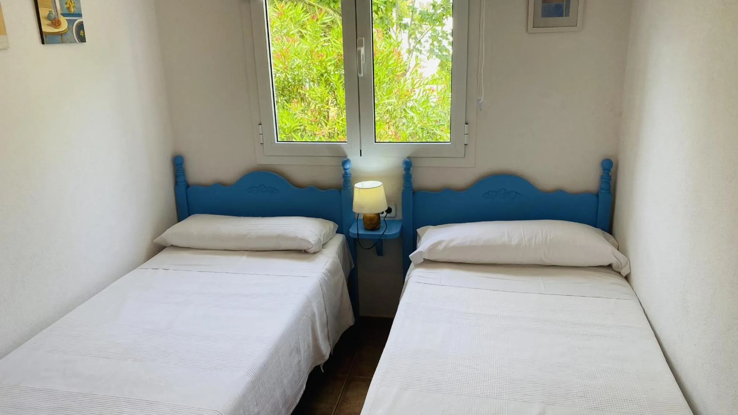 Bed in Villa Cristina