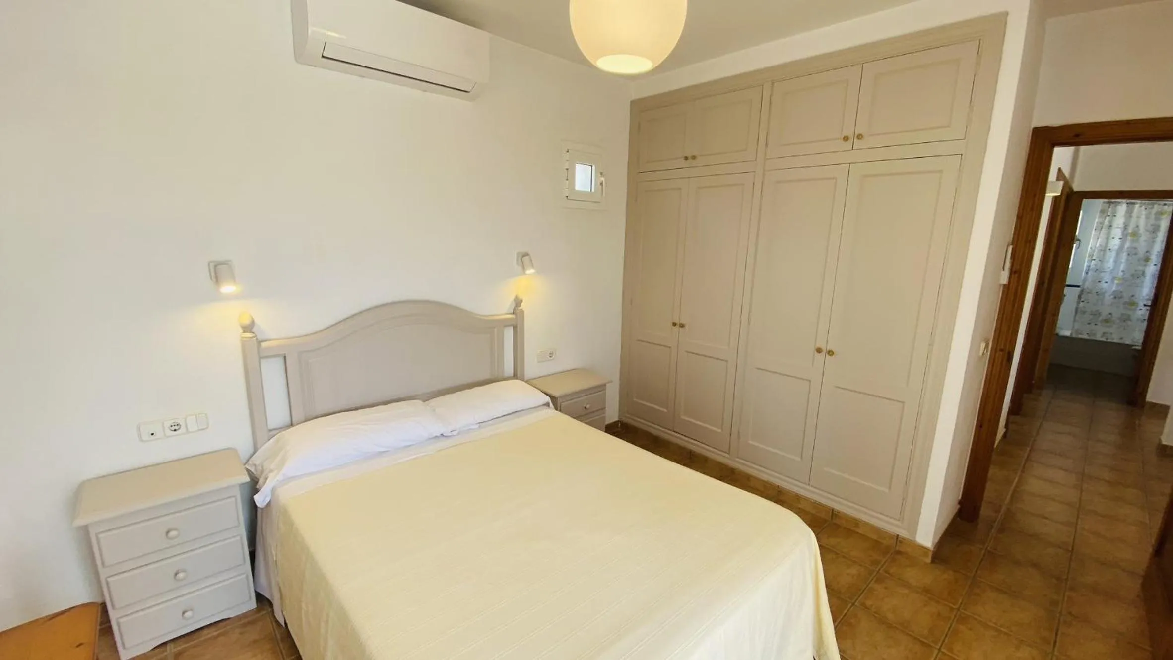 Bed in Villa Cristina