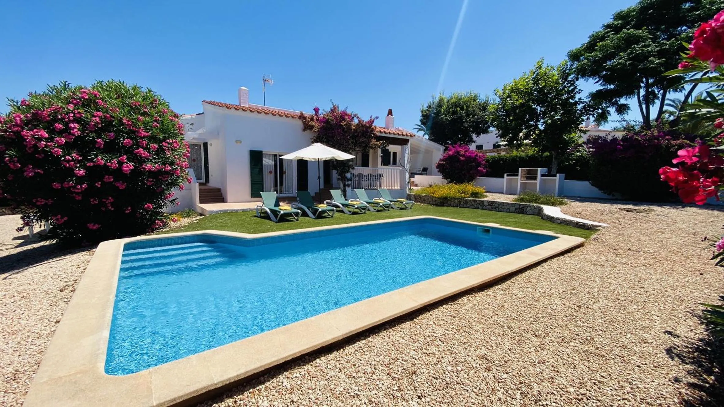 Swimming pool in Villa Cristina