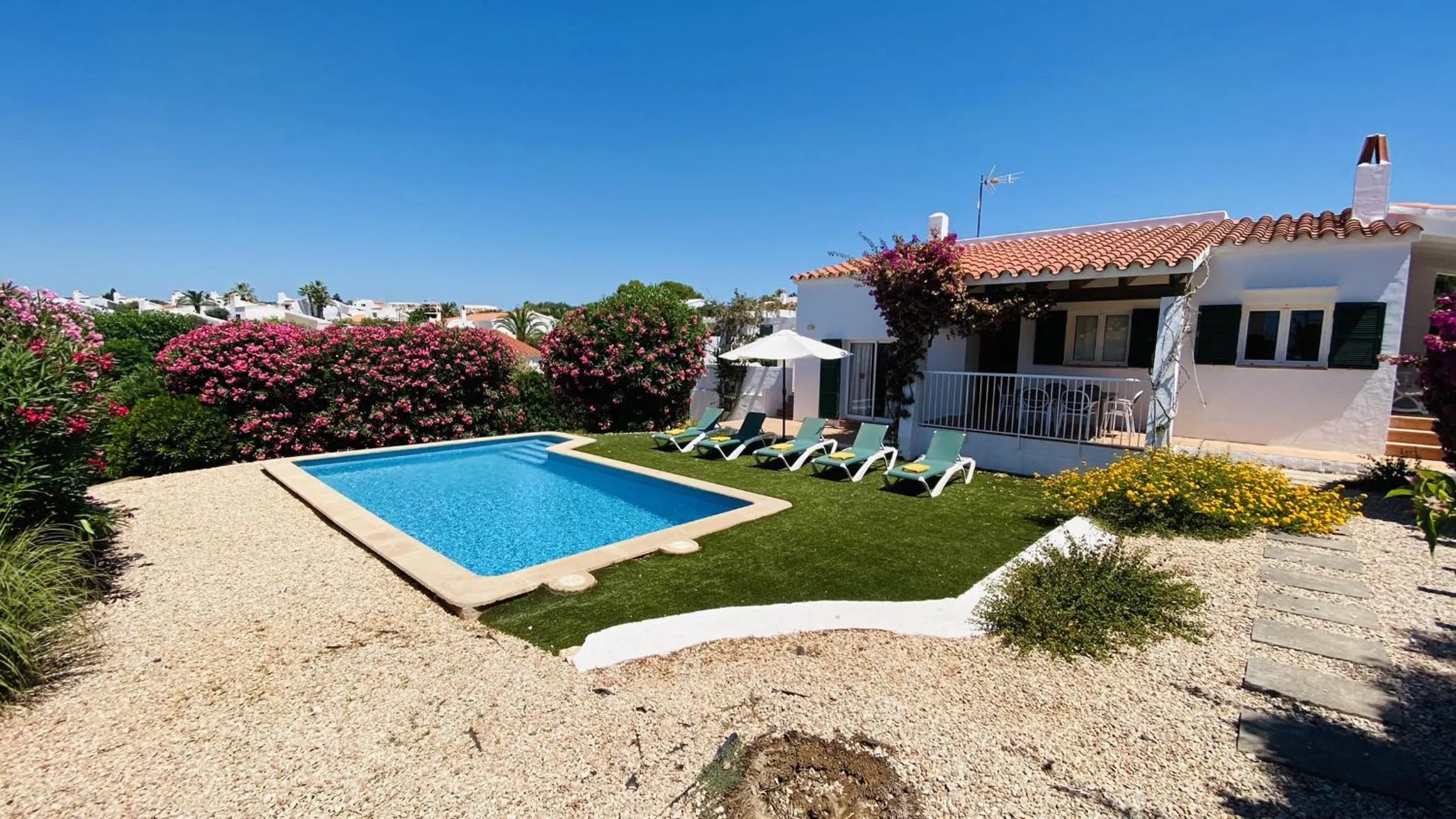 Swimming pool in Villa Cristina