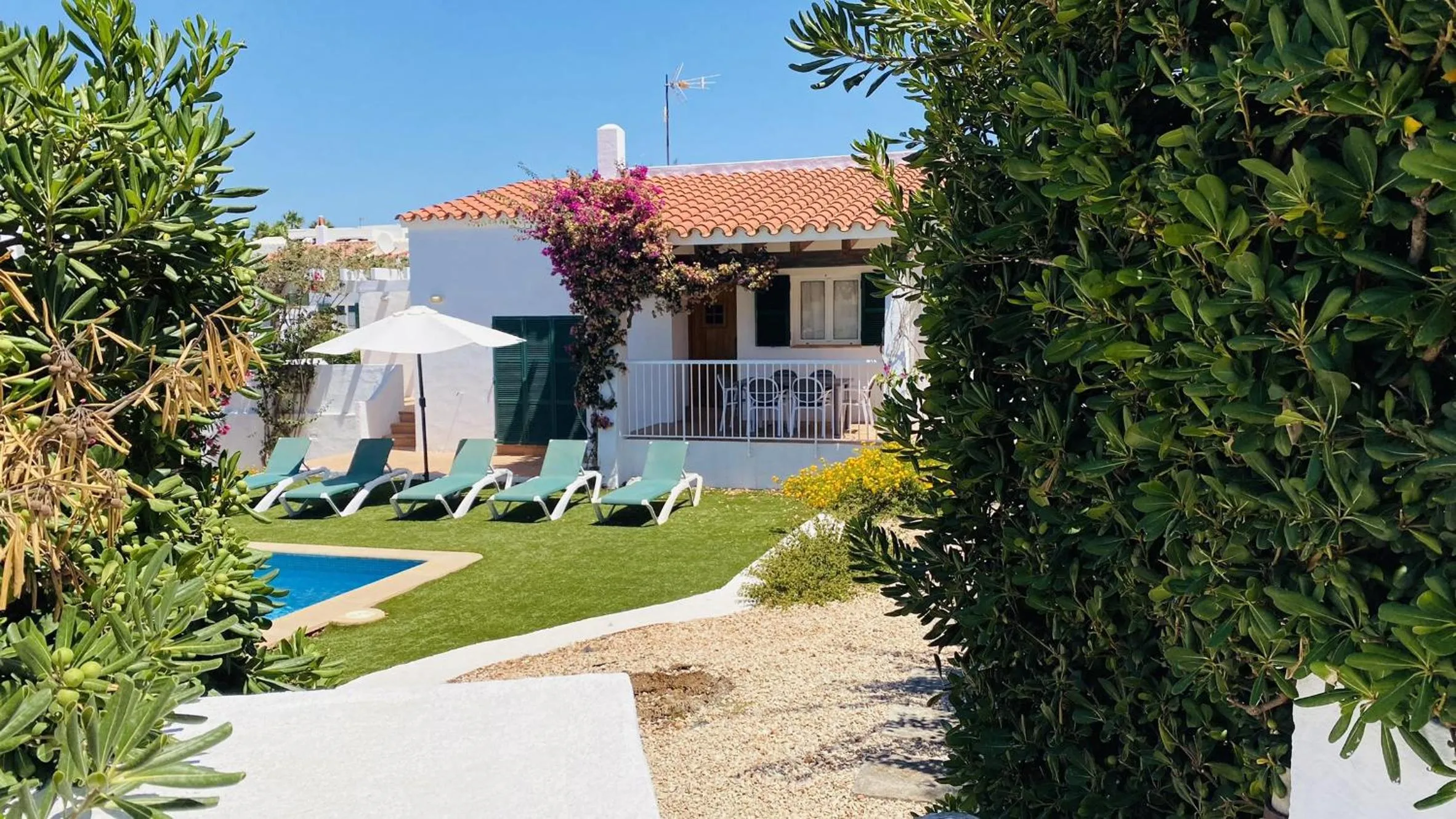 Off site in Villa Cristina