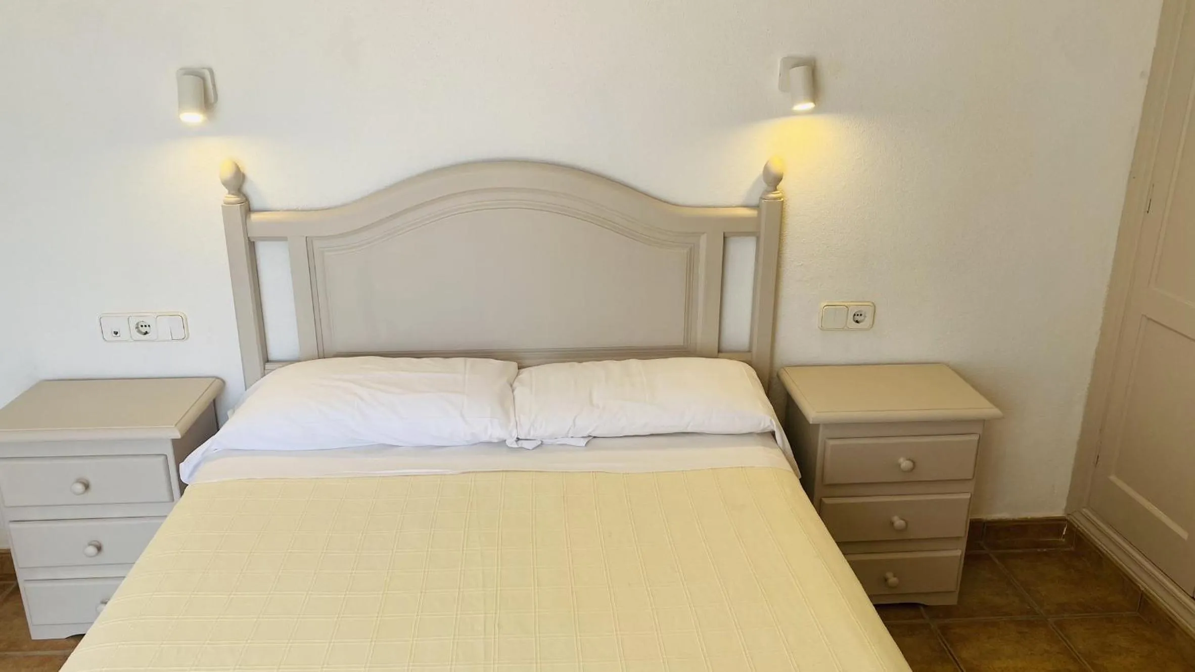 Bed in Villa Cristina