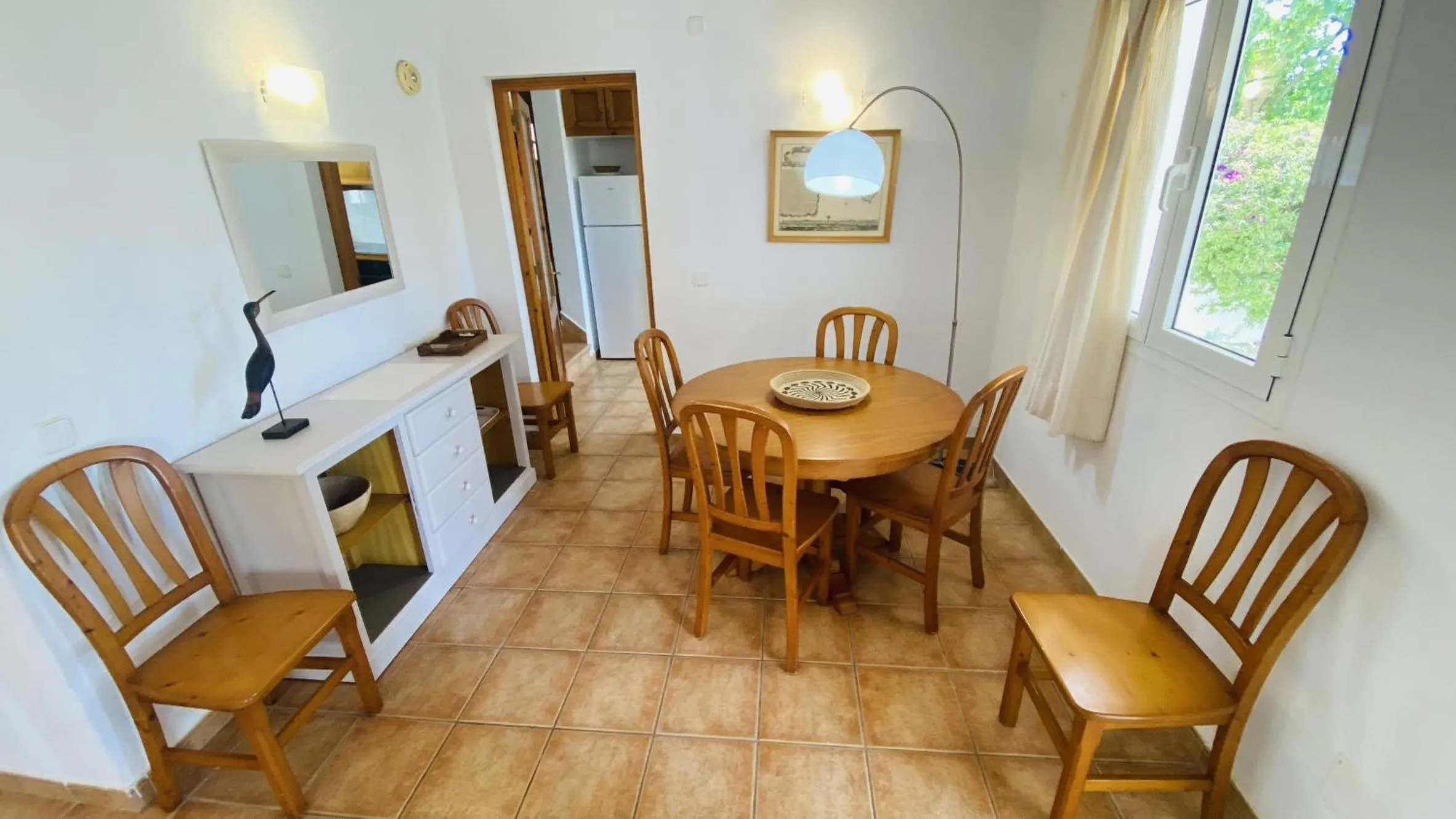 Dining area in Villa Cristina