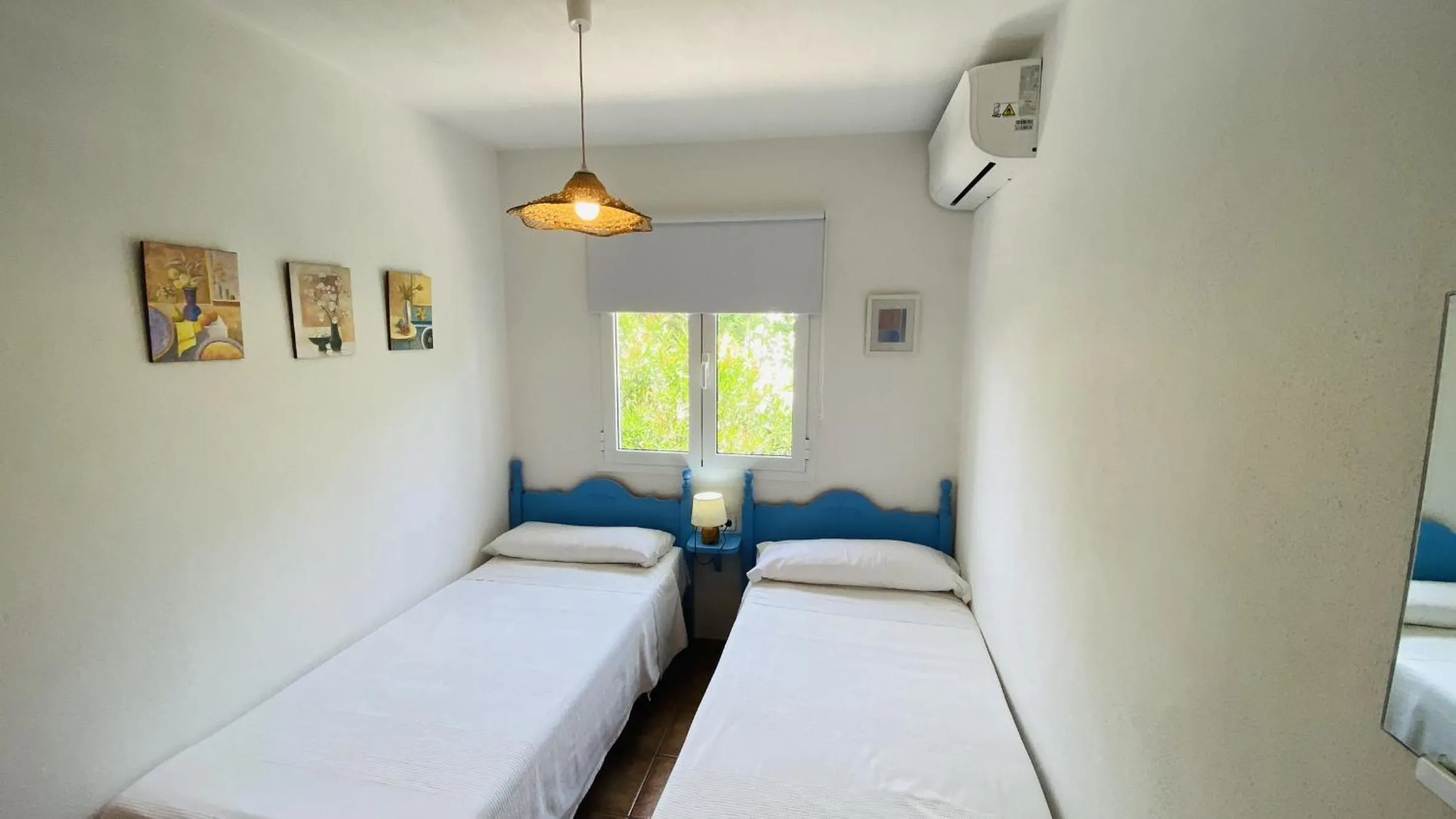 Bed in Villa Cristina