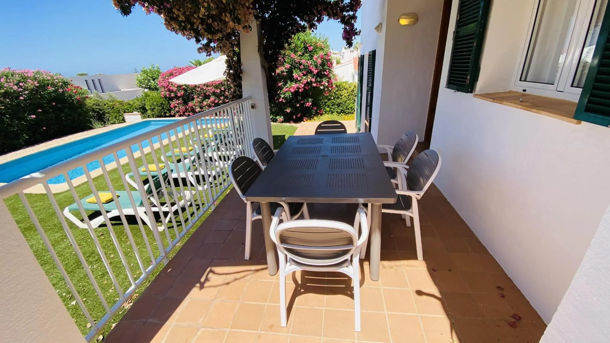 Balcony/Terrace in Villa Cristina