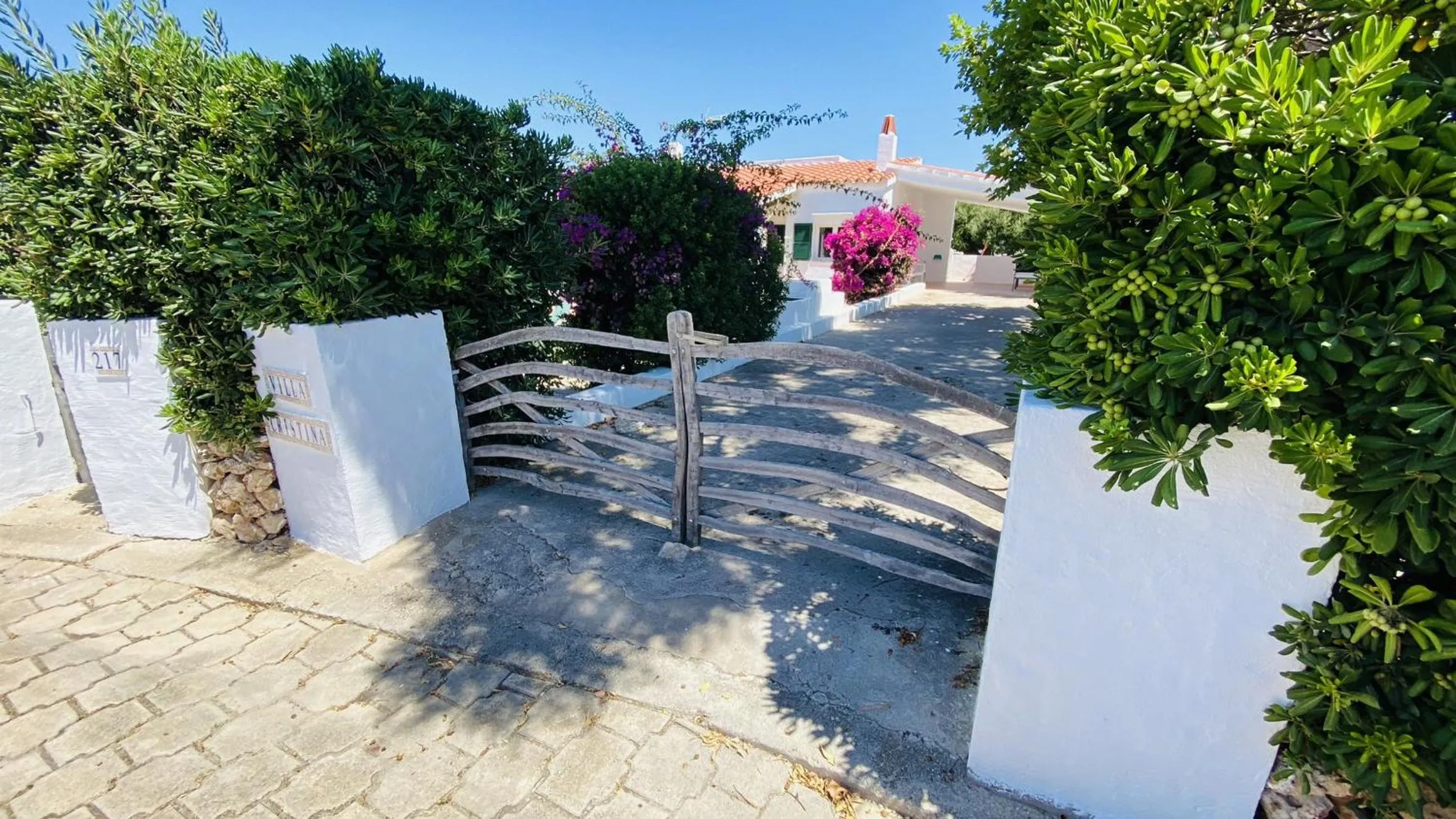 Off site in Villa Cristina