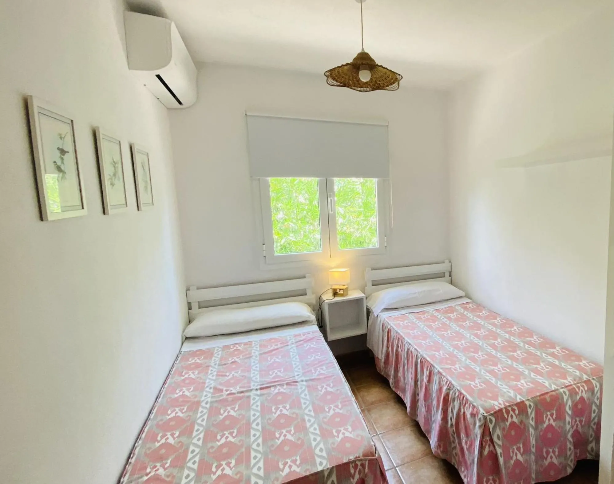 Bed in Villa Cristina