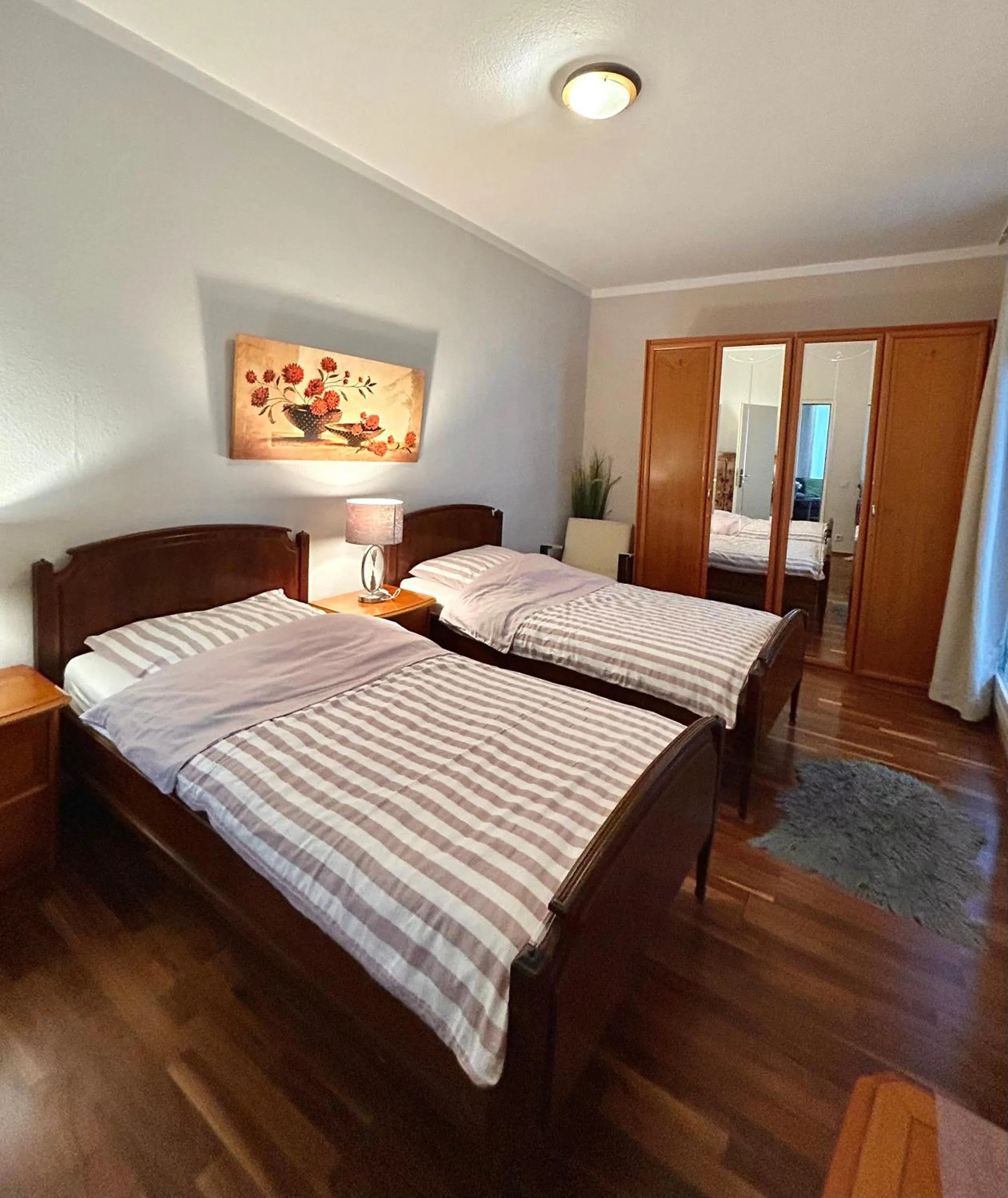 Bed in FHS ApartHotel