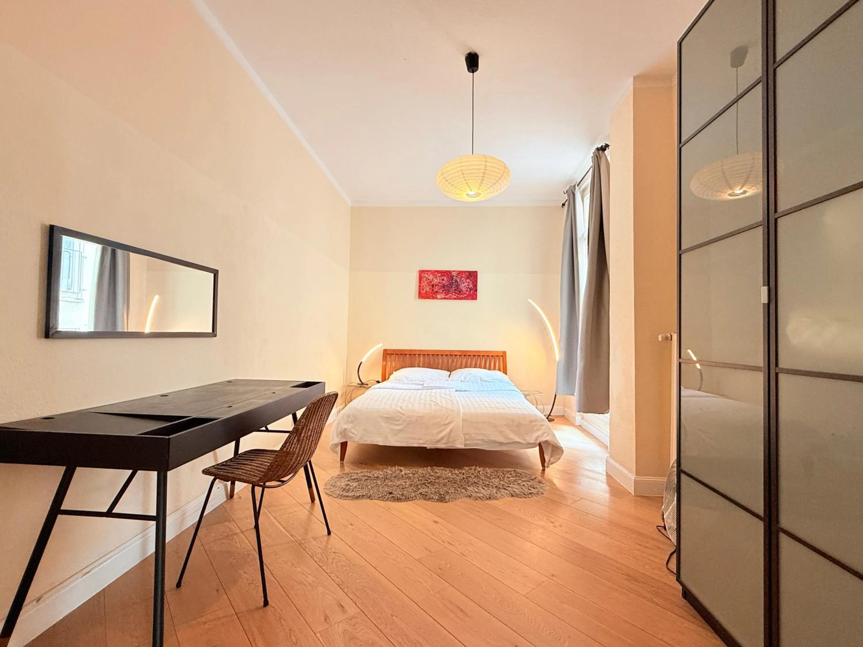 Bed in FHS ApartHotel