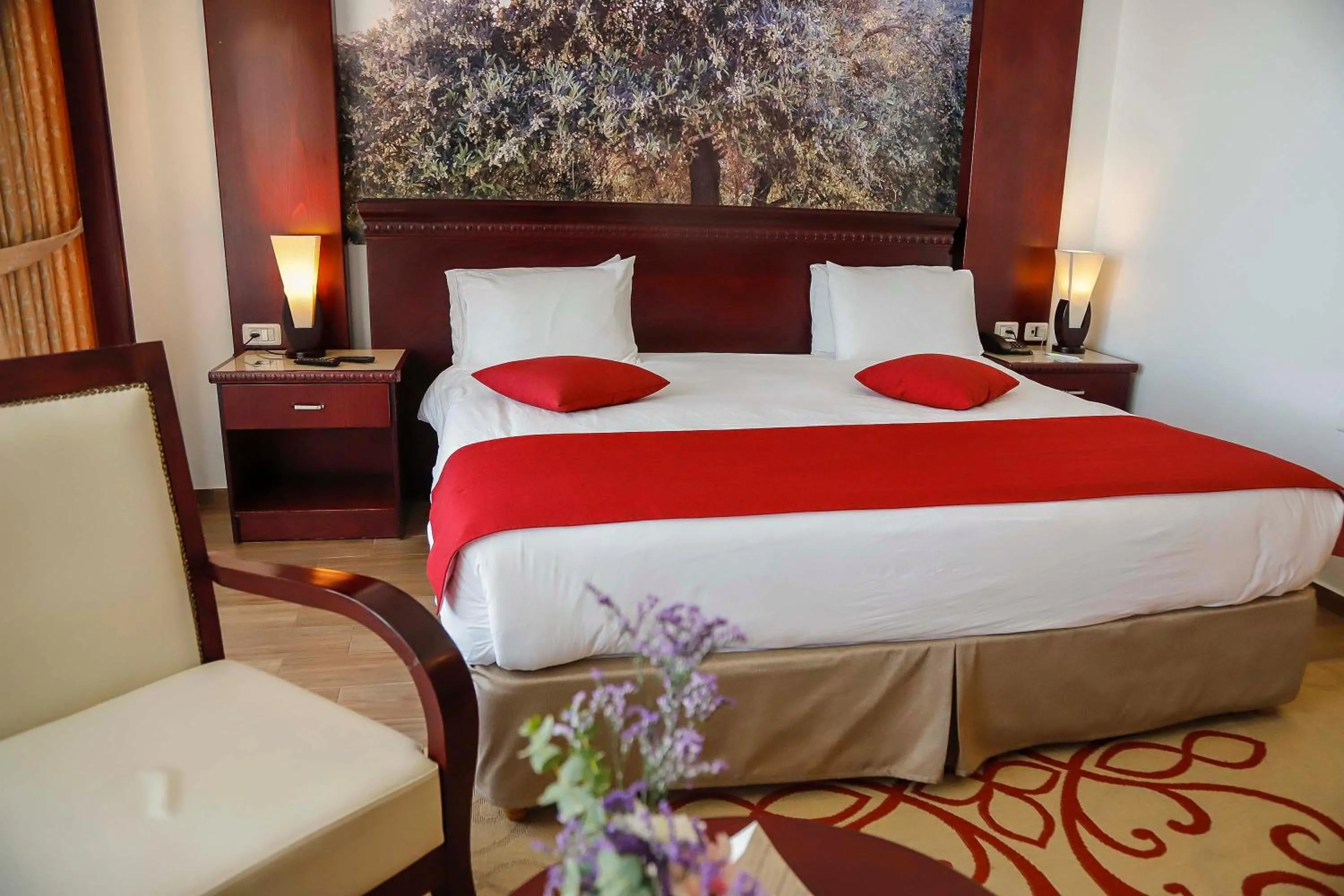 Bed in City Inn Palace Hotel