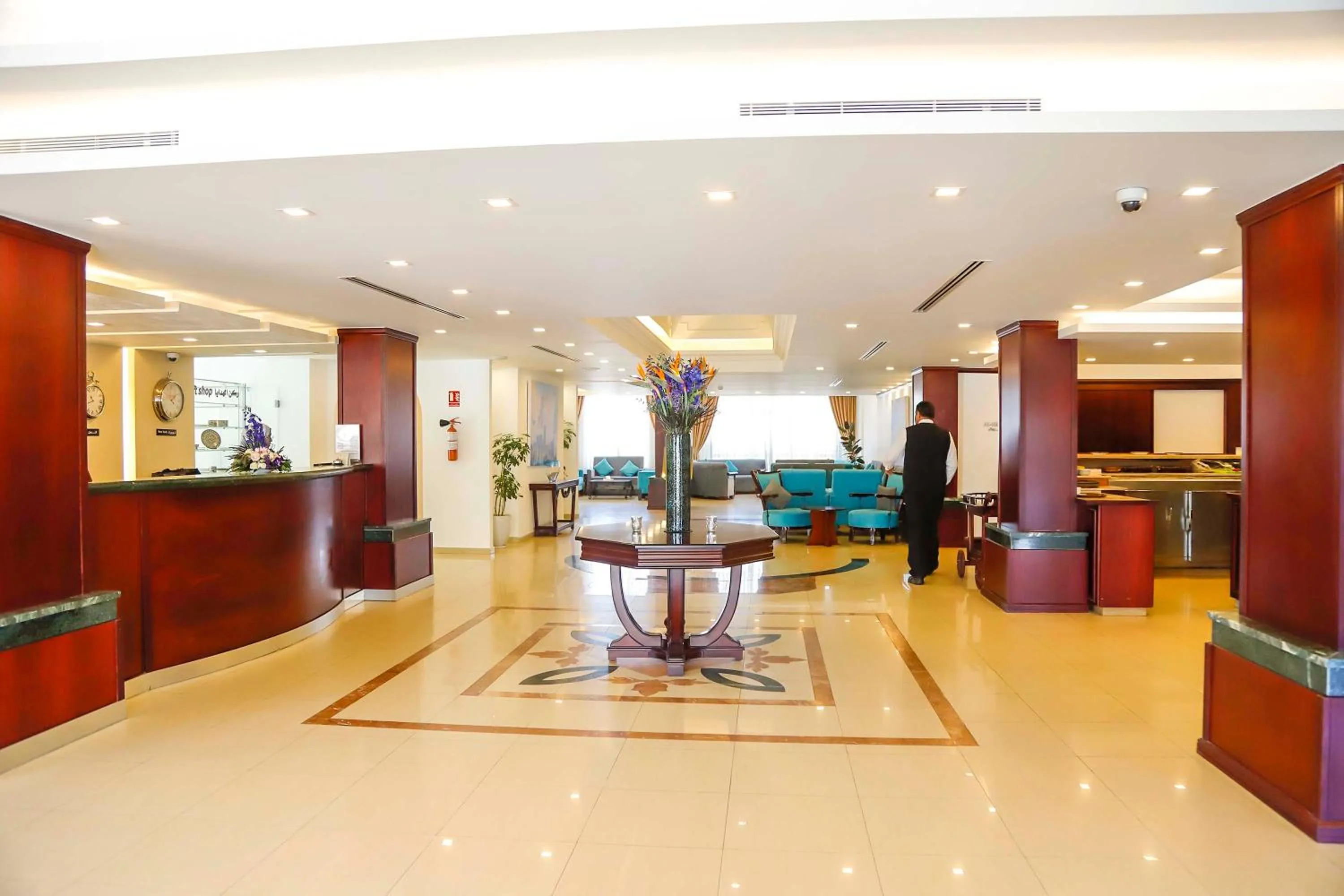 Lobby or reception in City Inn Palace Hotel