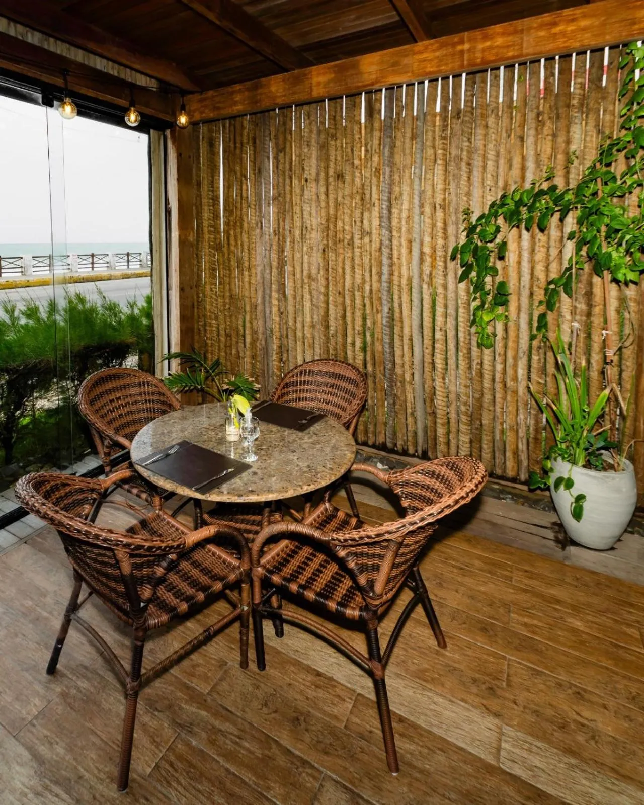 Restaurant/places to eat in Porto Suítes Natal Hotel