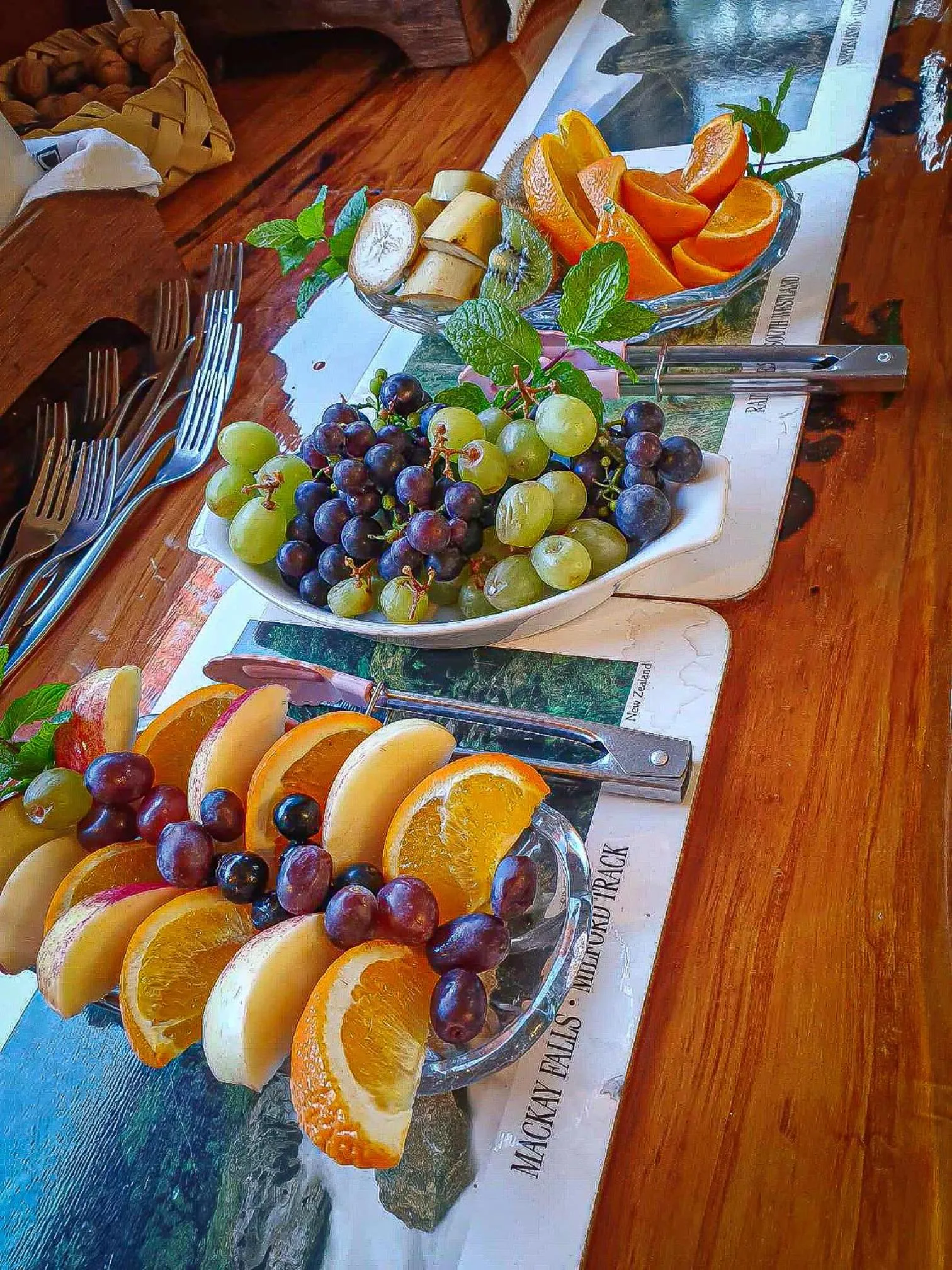 Food and drinks in Ropatinis Bed & Breakfast