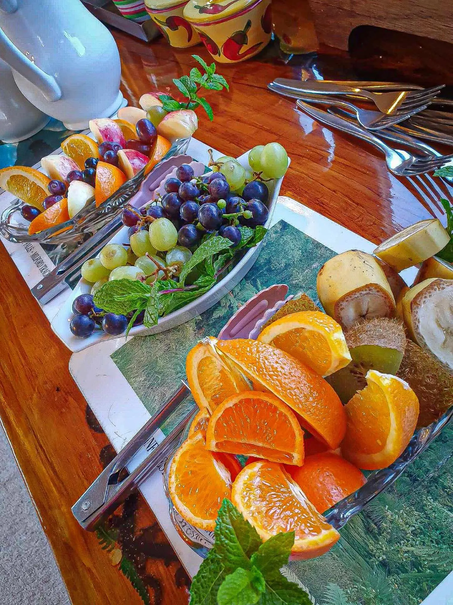 Food and drinks in Ropatinis Bed & Breakfast