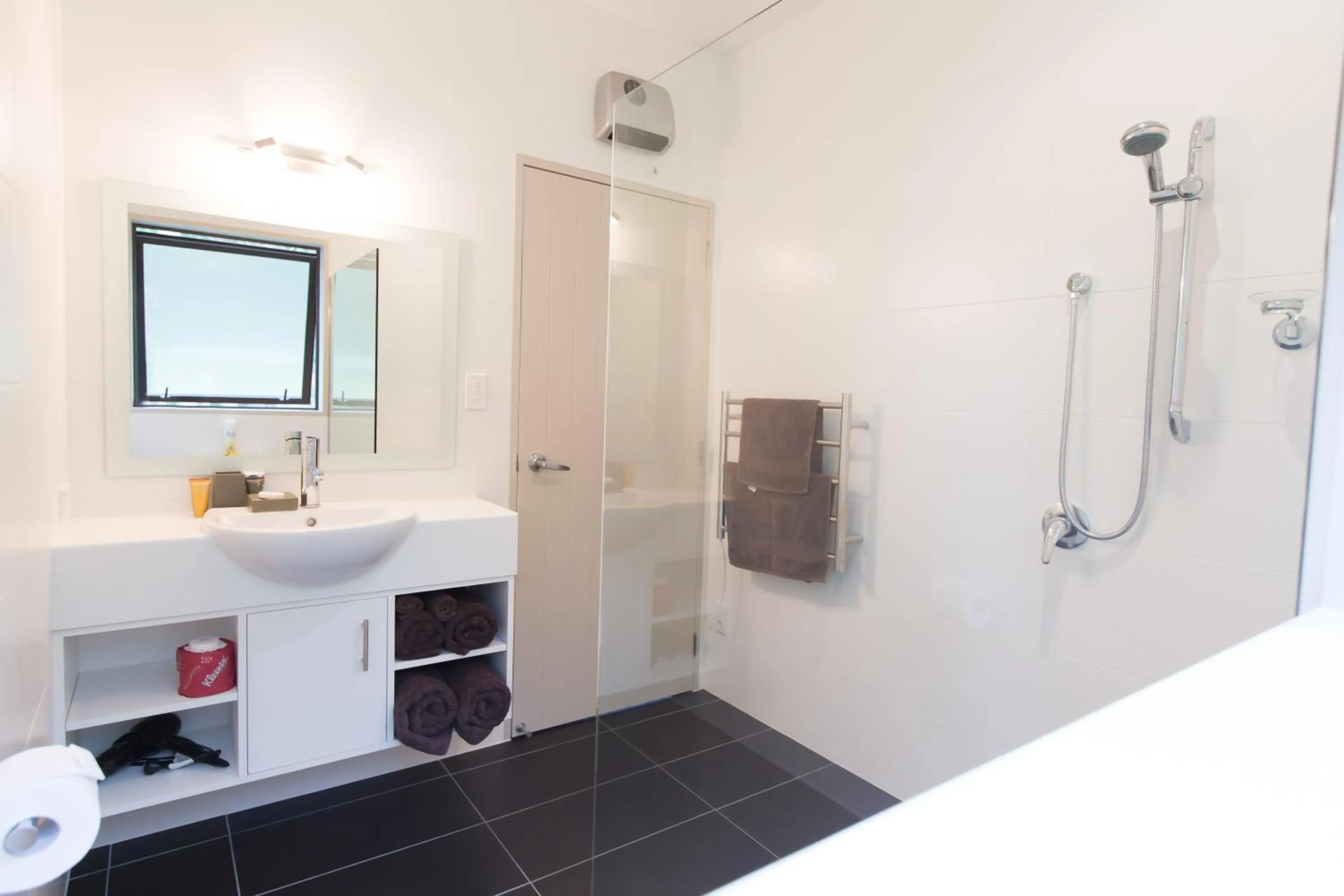 Bathroom in Woodbank Park Cottages