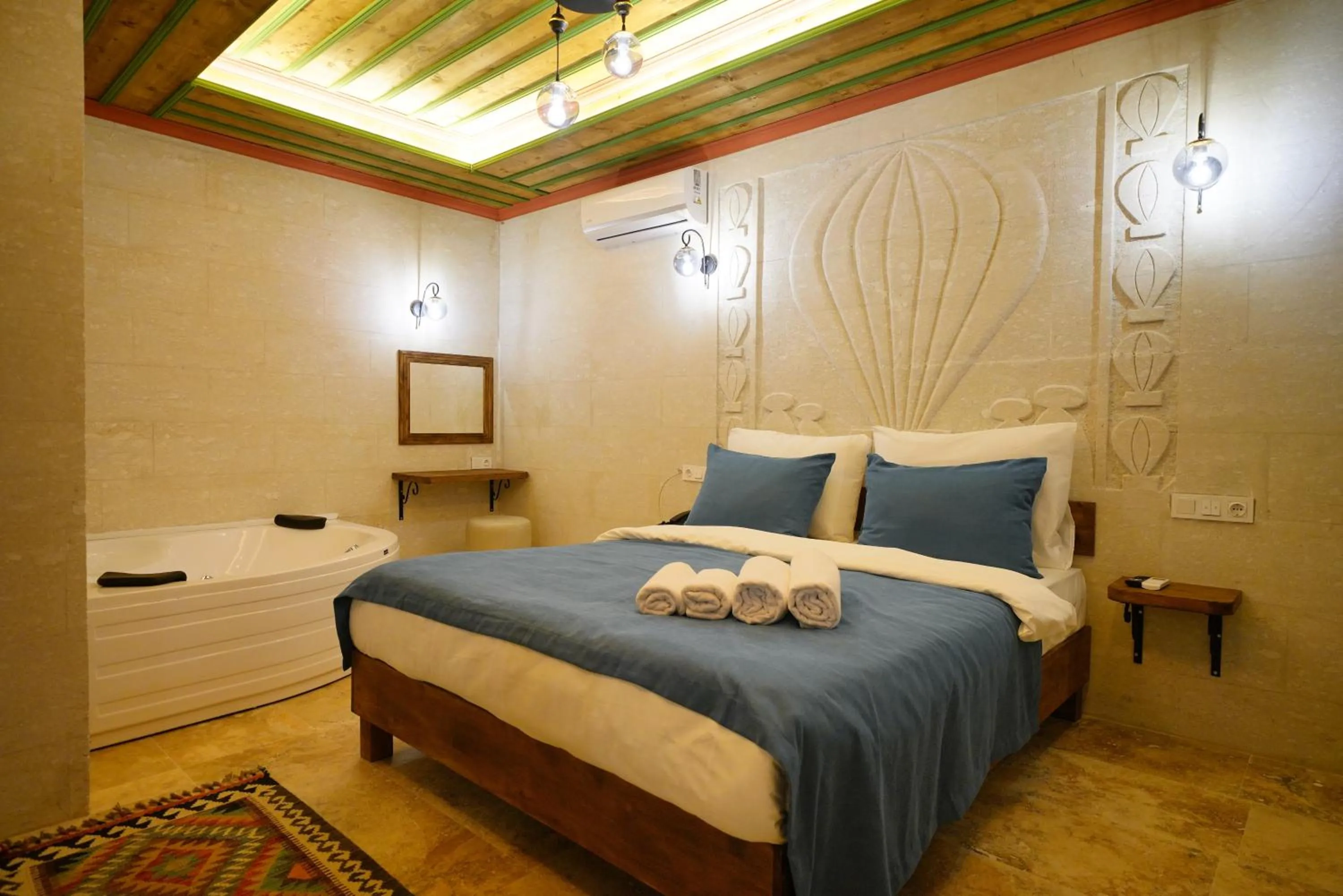 Bed in Mayda Cappadocia