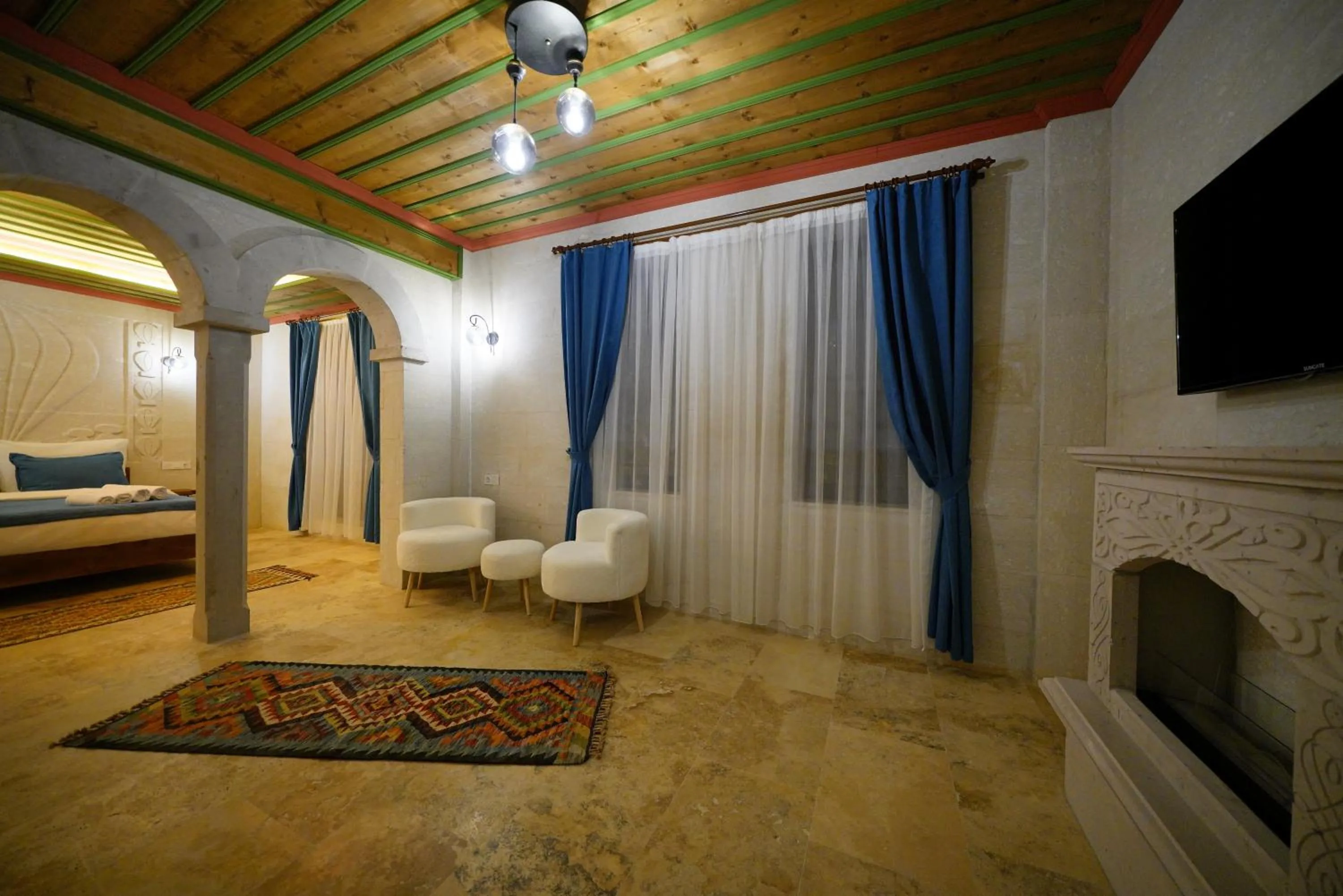 Bed in Mayda Cappadocia