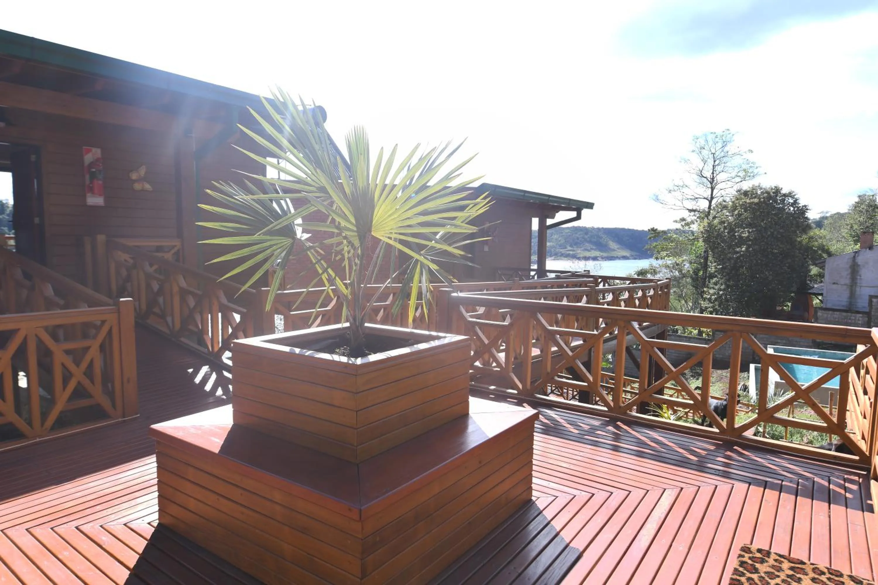 Patio in Costa del Sol Iguazú Suites