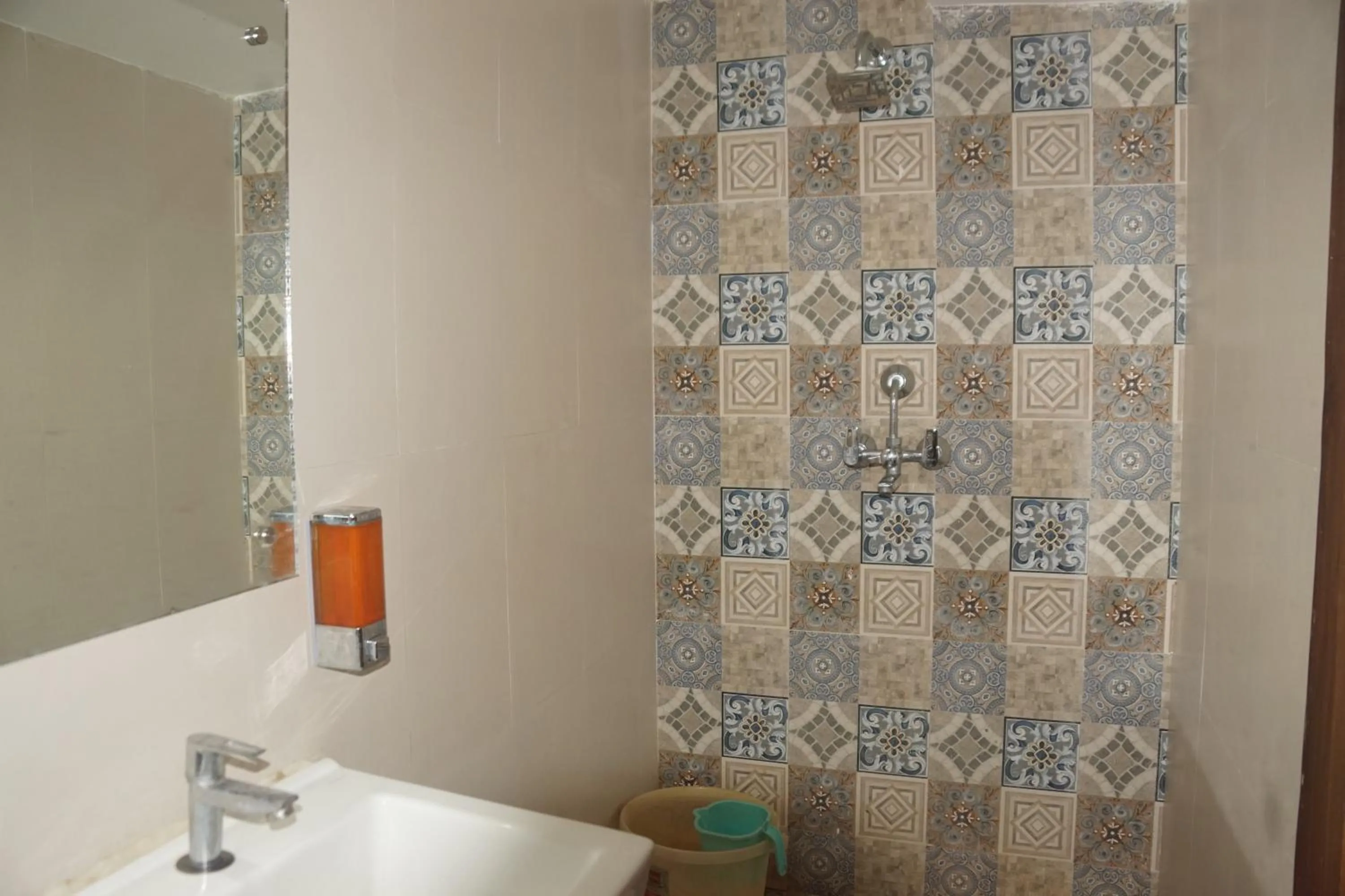 Shower in Subhash Hotel