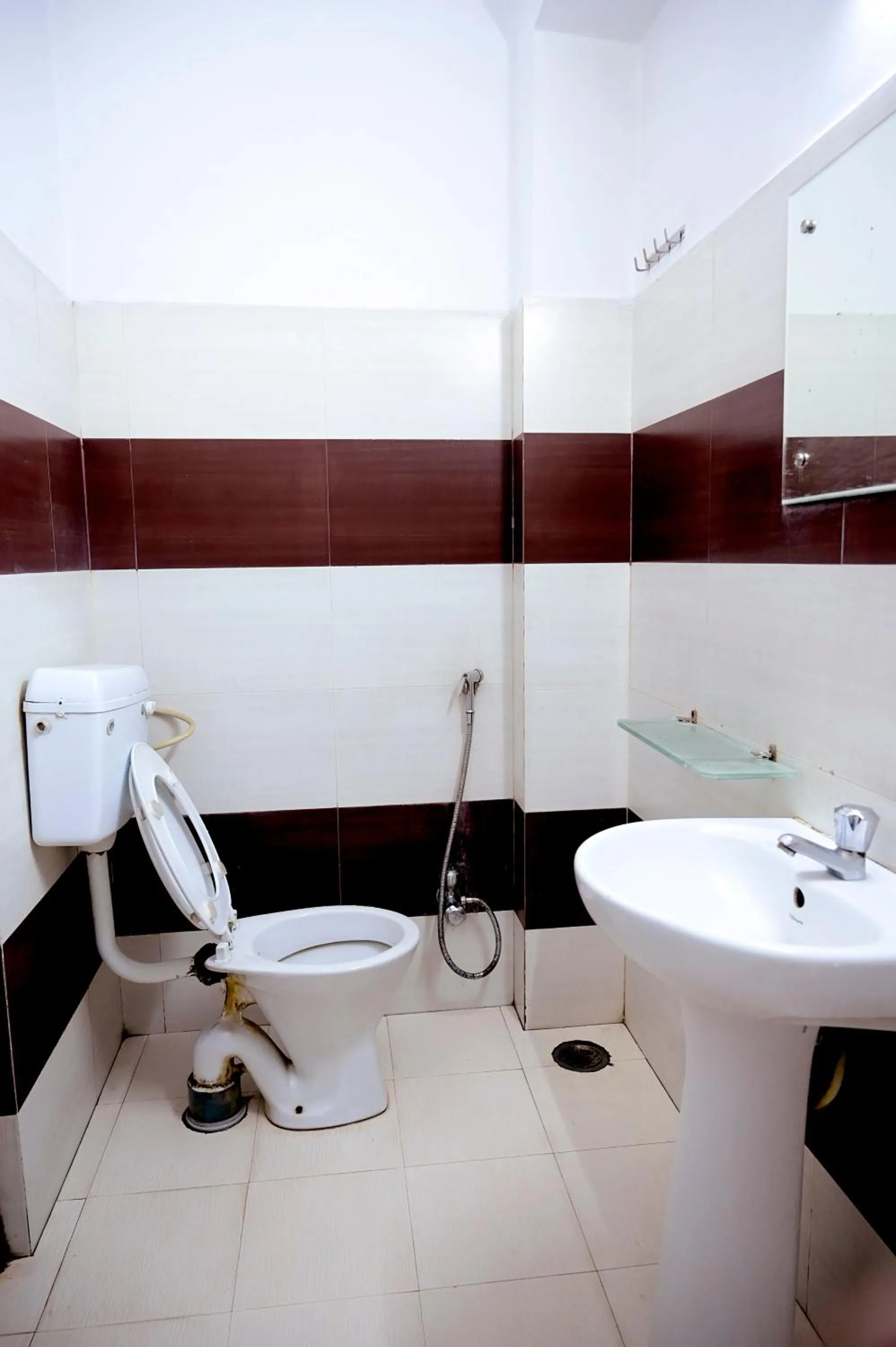 Bathroom in Subhash Hotel