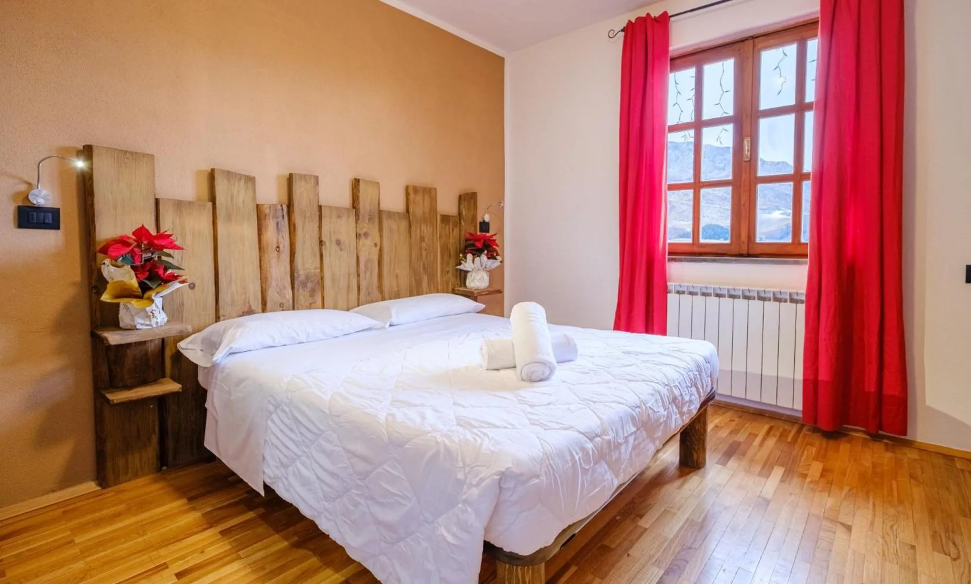 Bed in Chalet Le Alpi - Azzurro Club