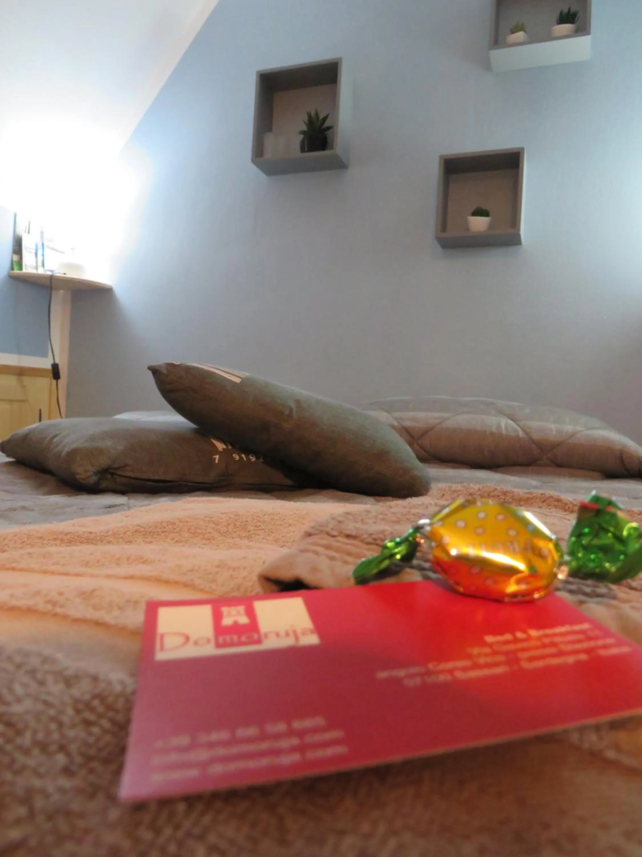 Decorative detail, Bed in Domoruja B&B