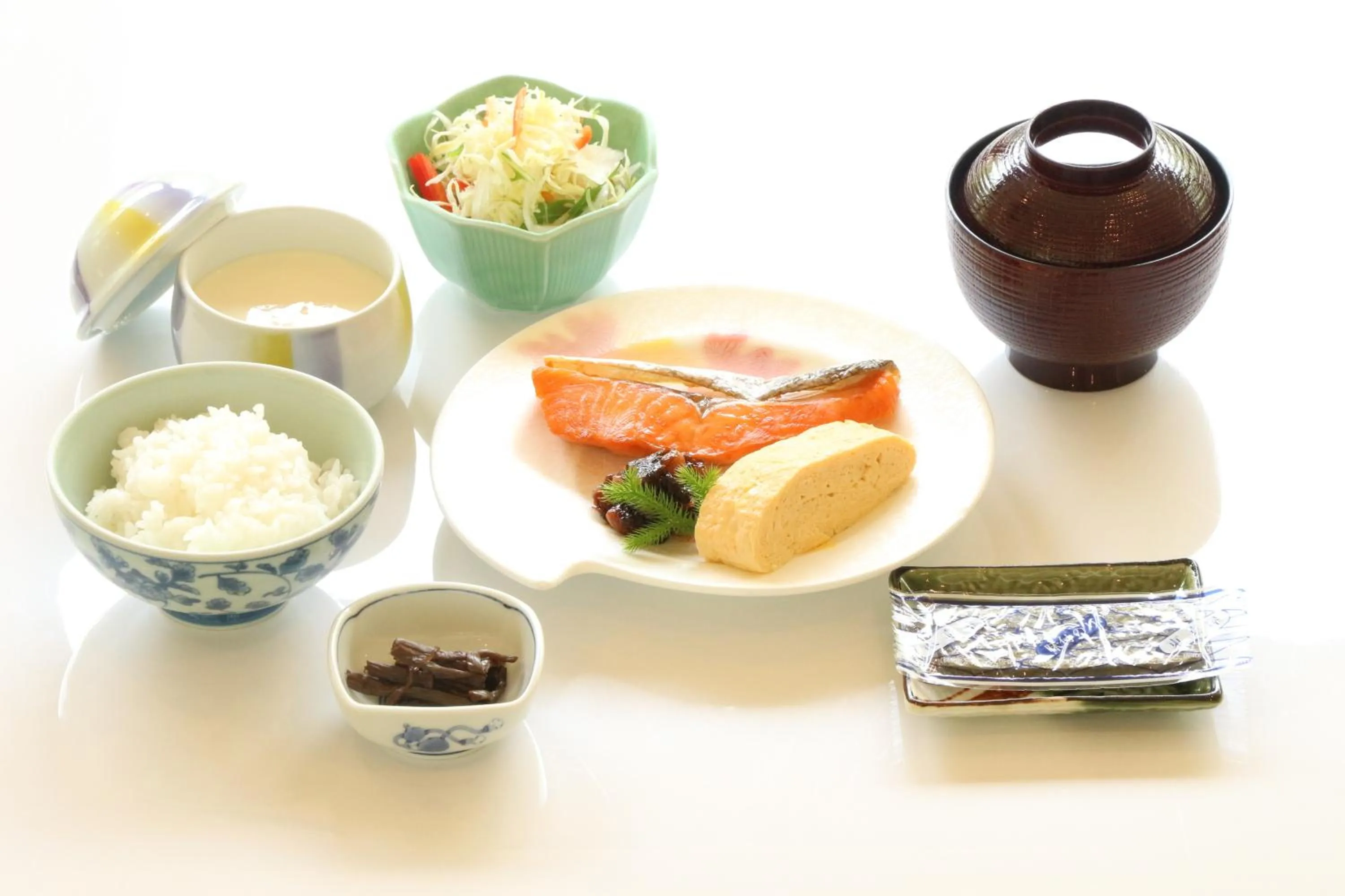 Breakfast in Miyama Nature and Culture Village Kajikaso