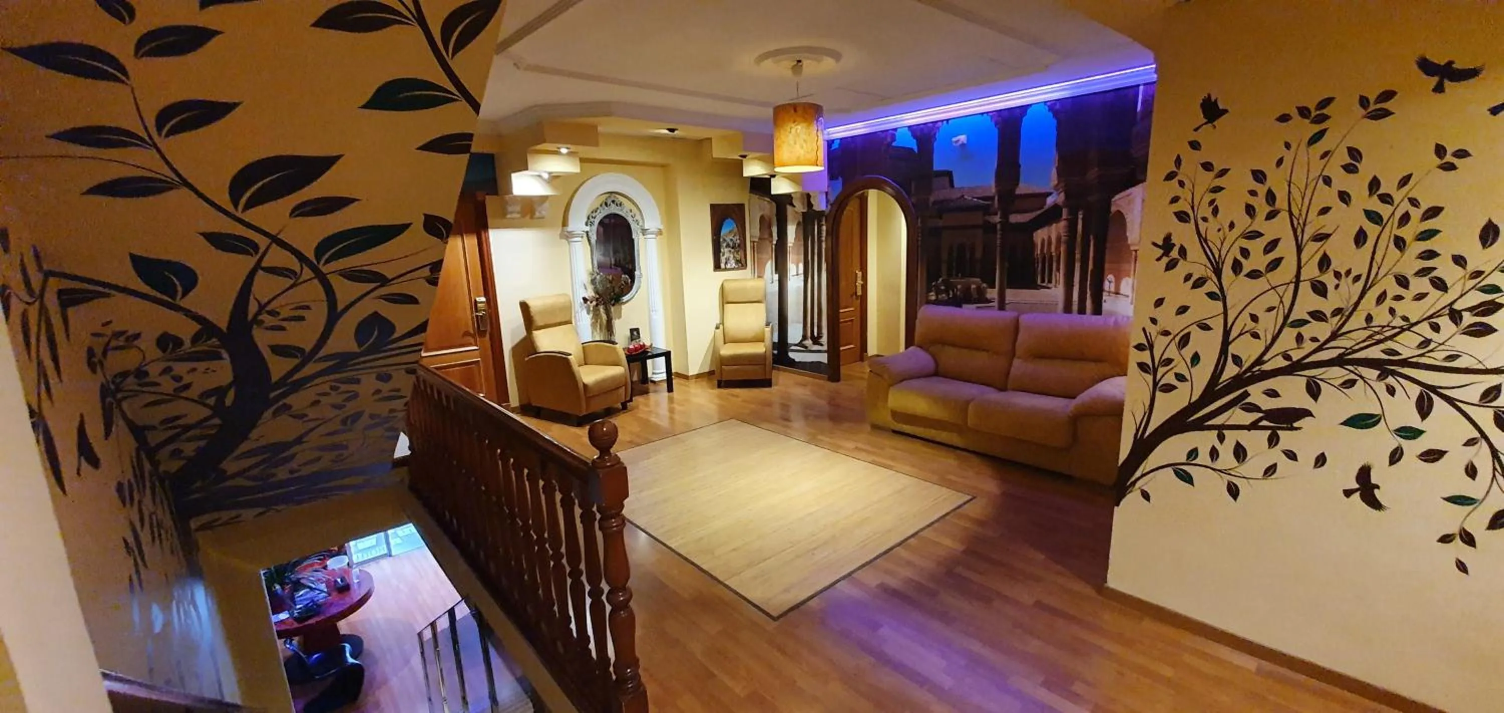 Area and facilities in Hotel La Curva