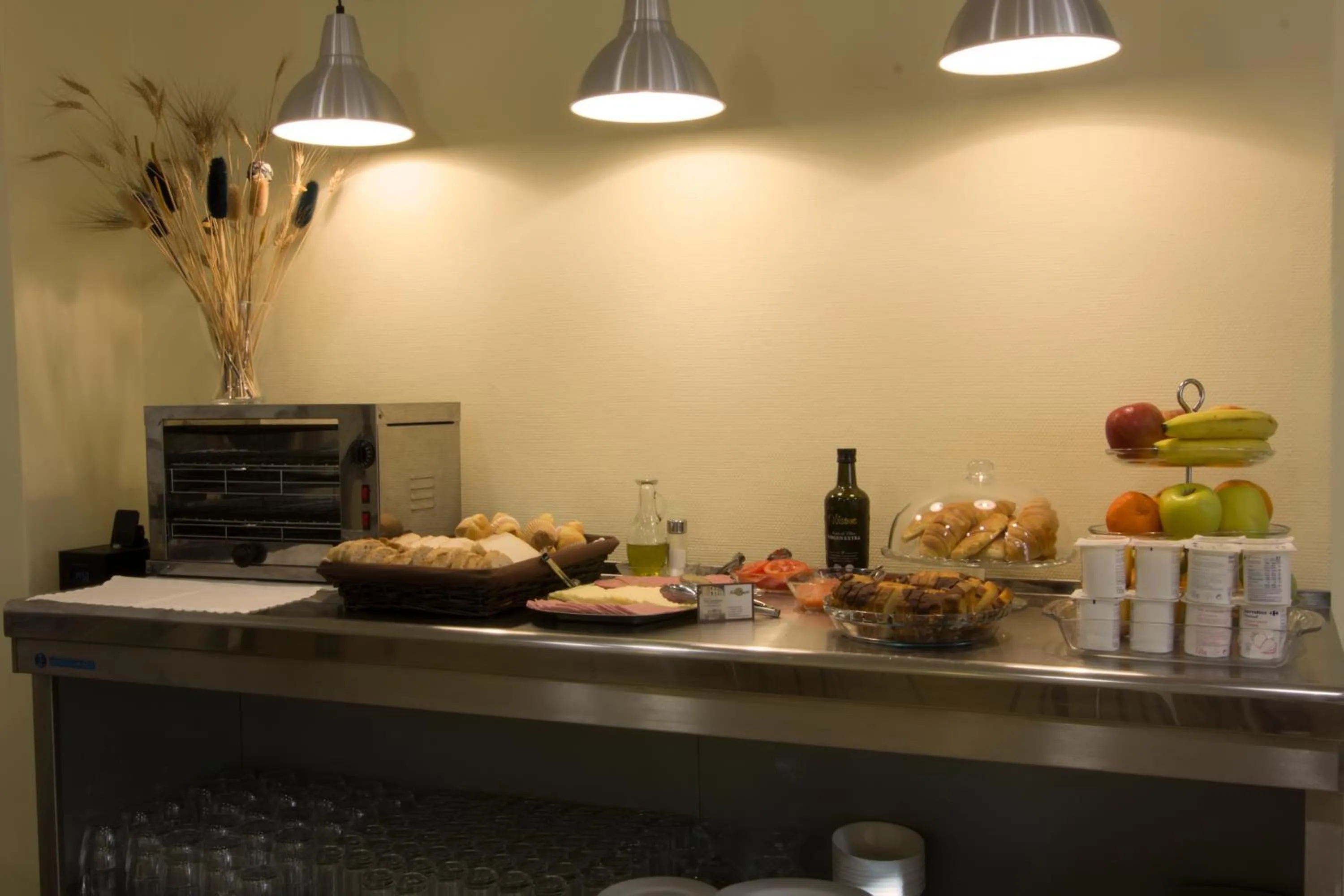 Buffet breakfast in Hotel Mayno