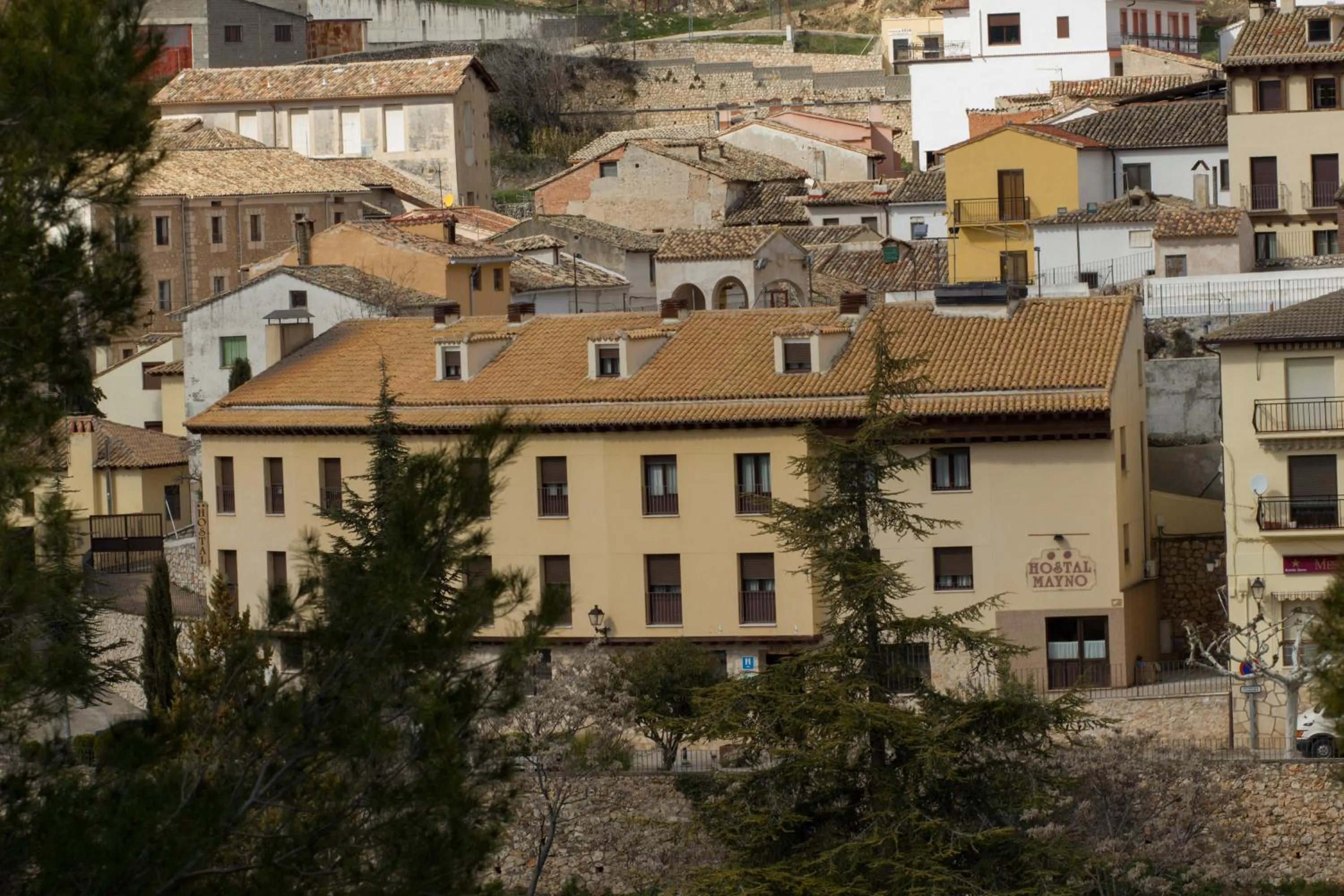 Facade/entrance in Hotel Mayno