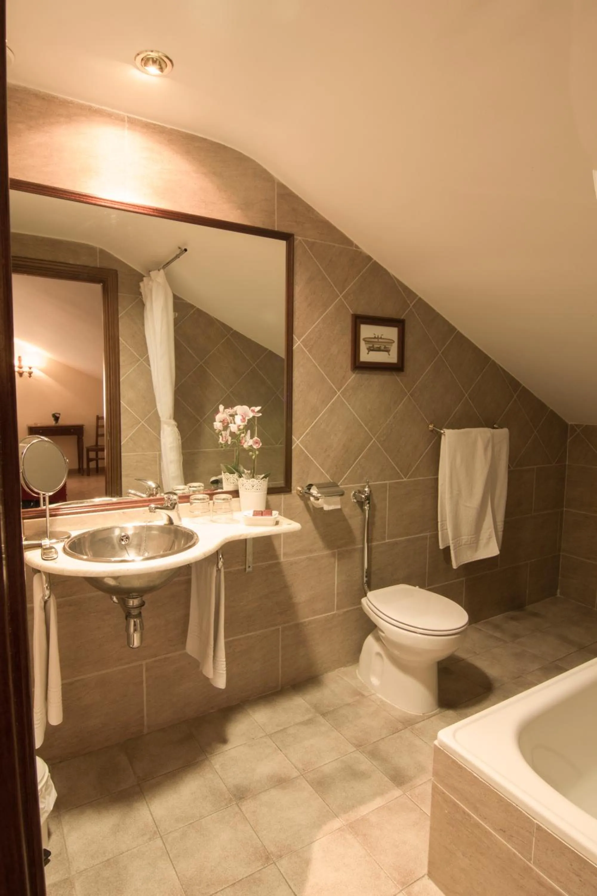 Bathroom in Hotel Mayno