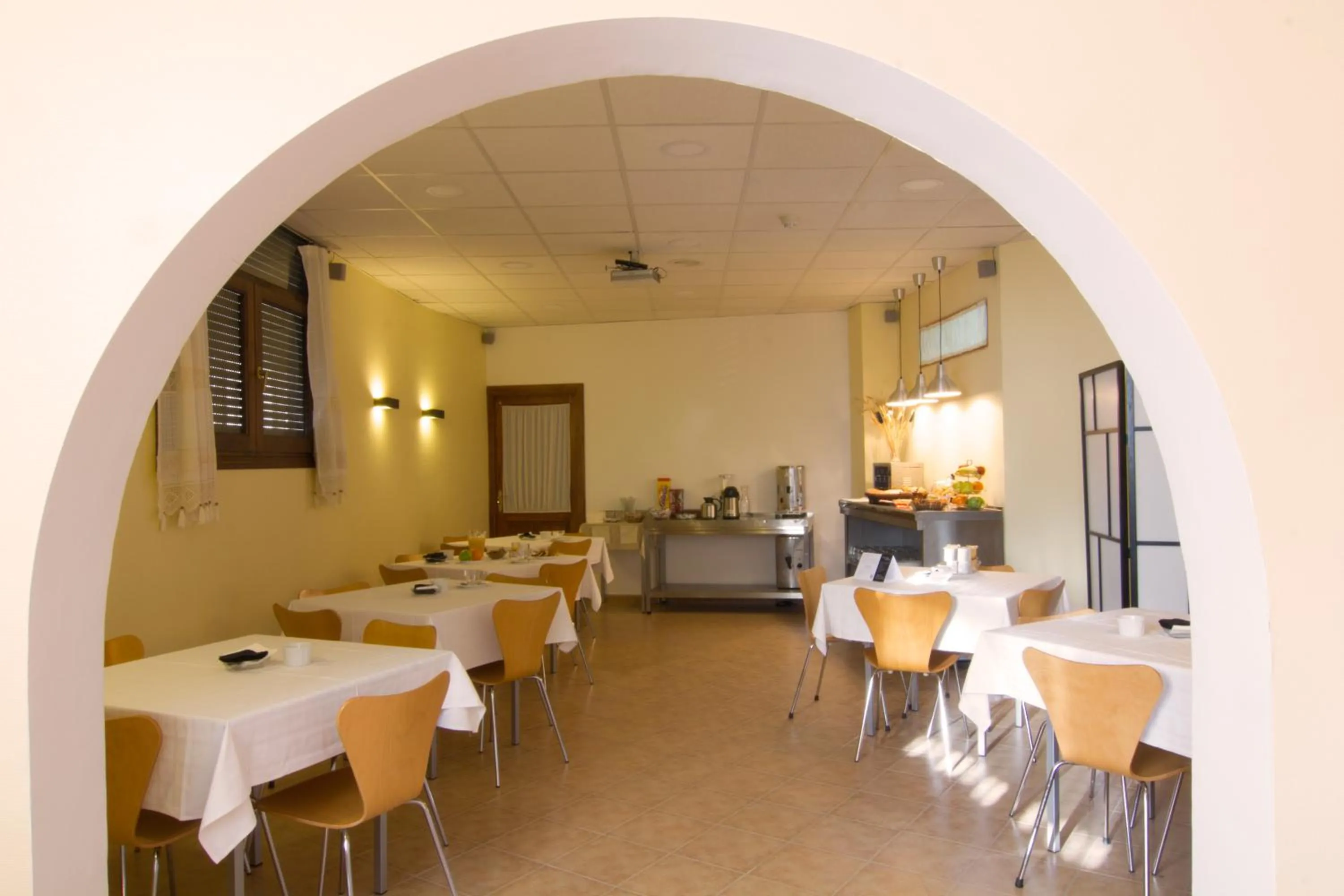 Buffet breakfast in Hotel Mayno