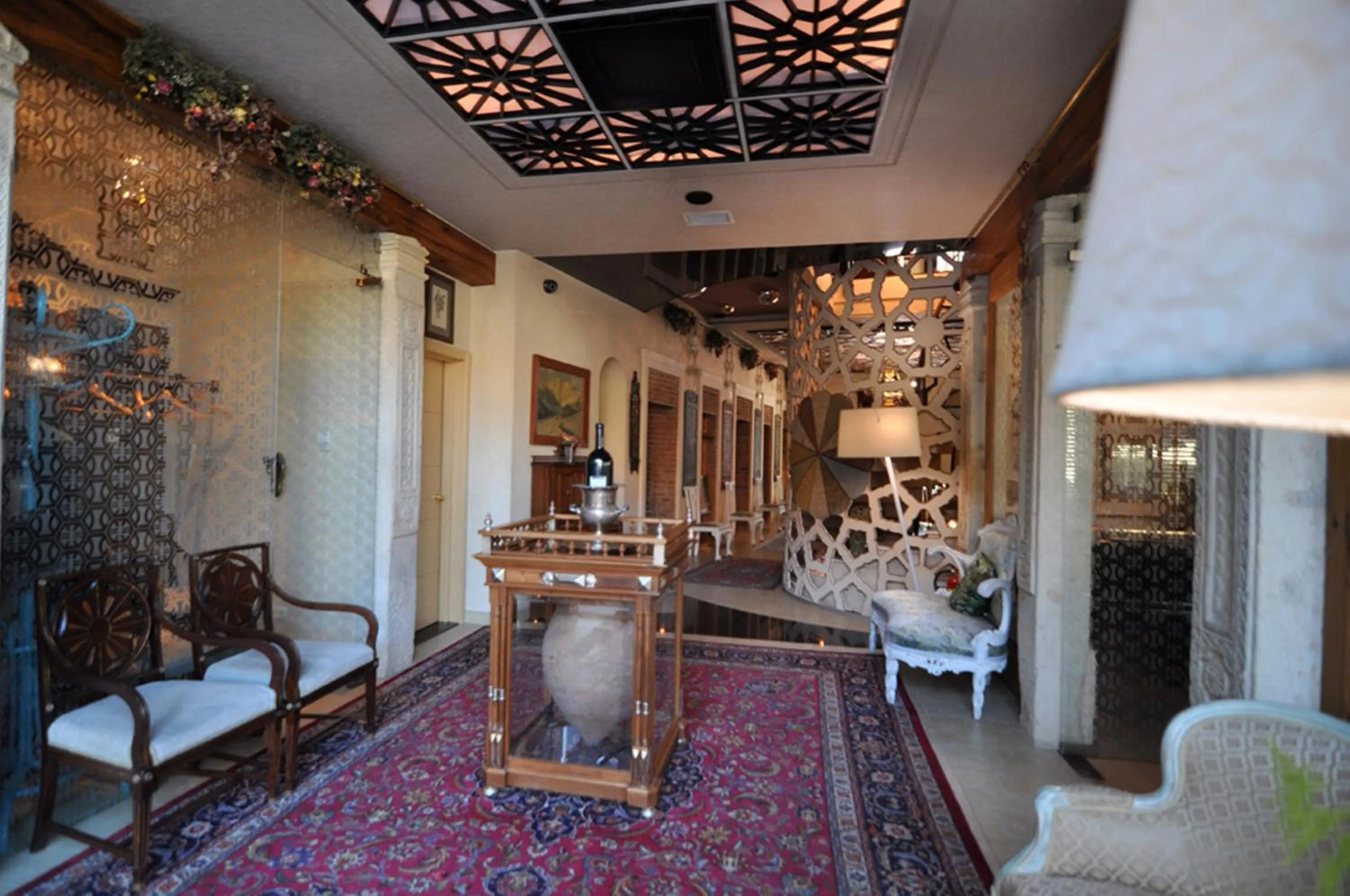 Area and facilities in Vinotel Boutique Hotel