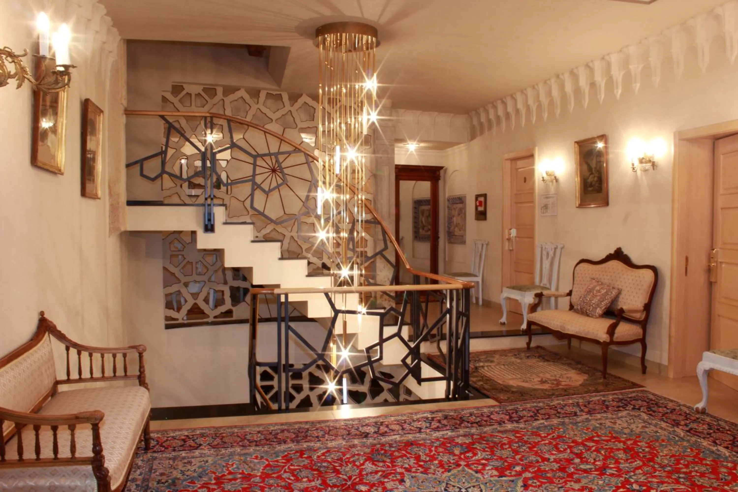 Lobby or reception in Vinotel Boutique Hotel