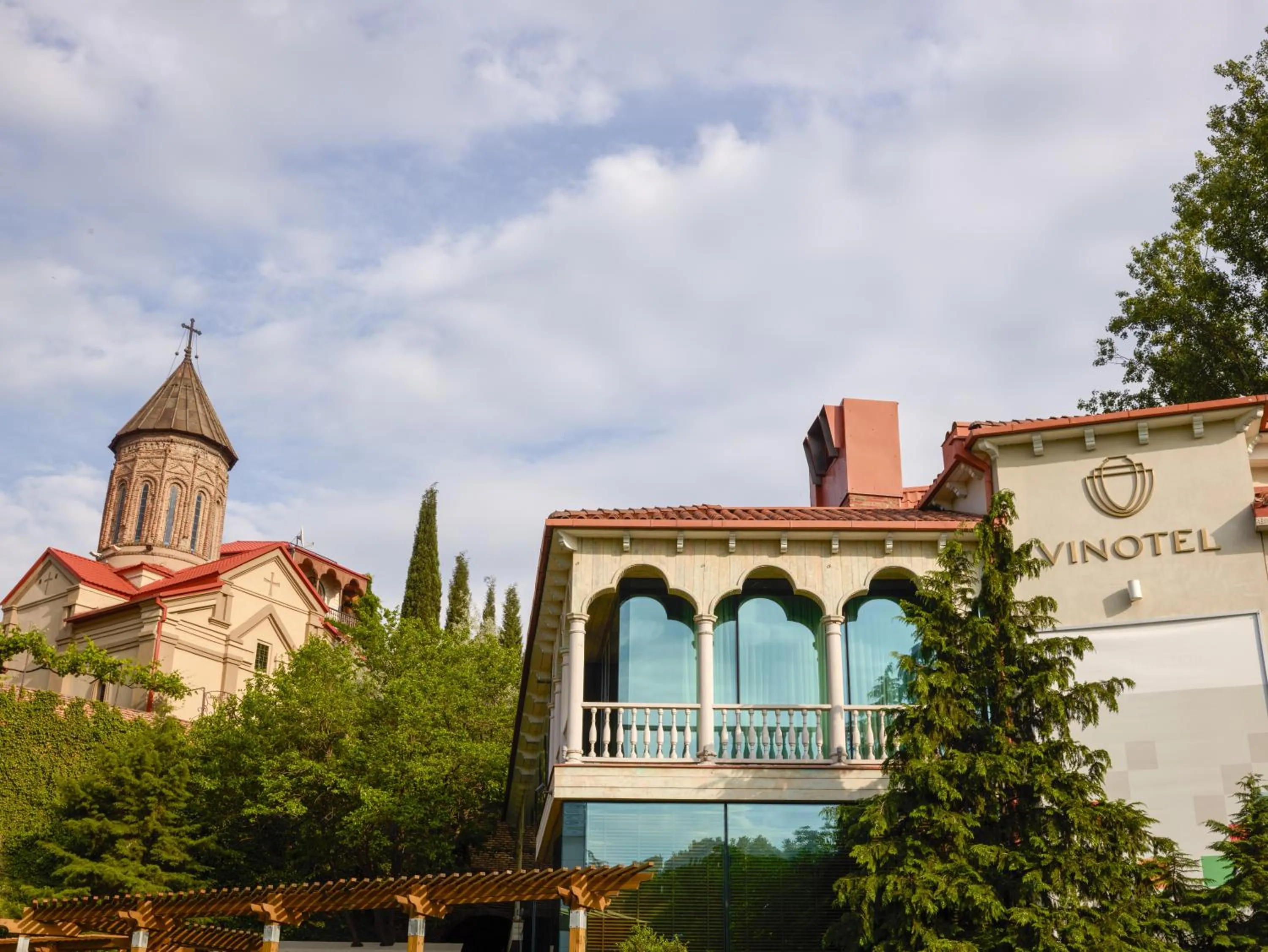 Garden in Vinotel Boutique Hotel