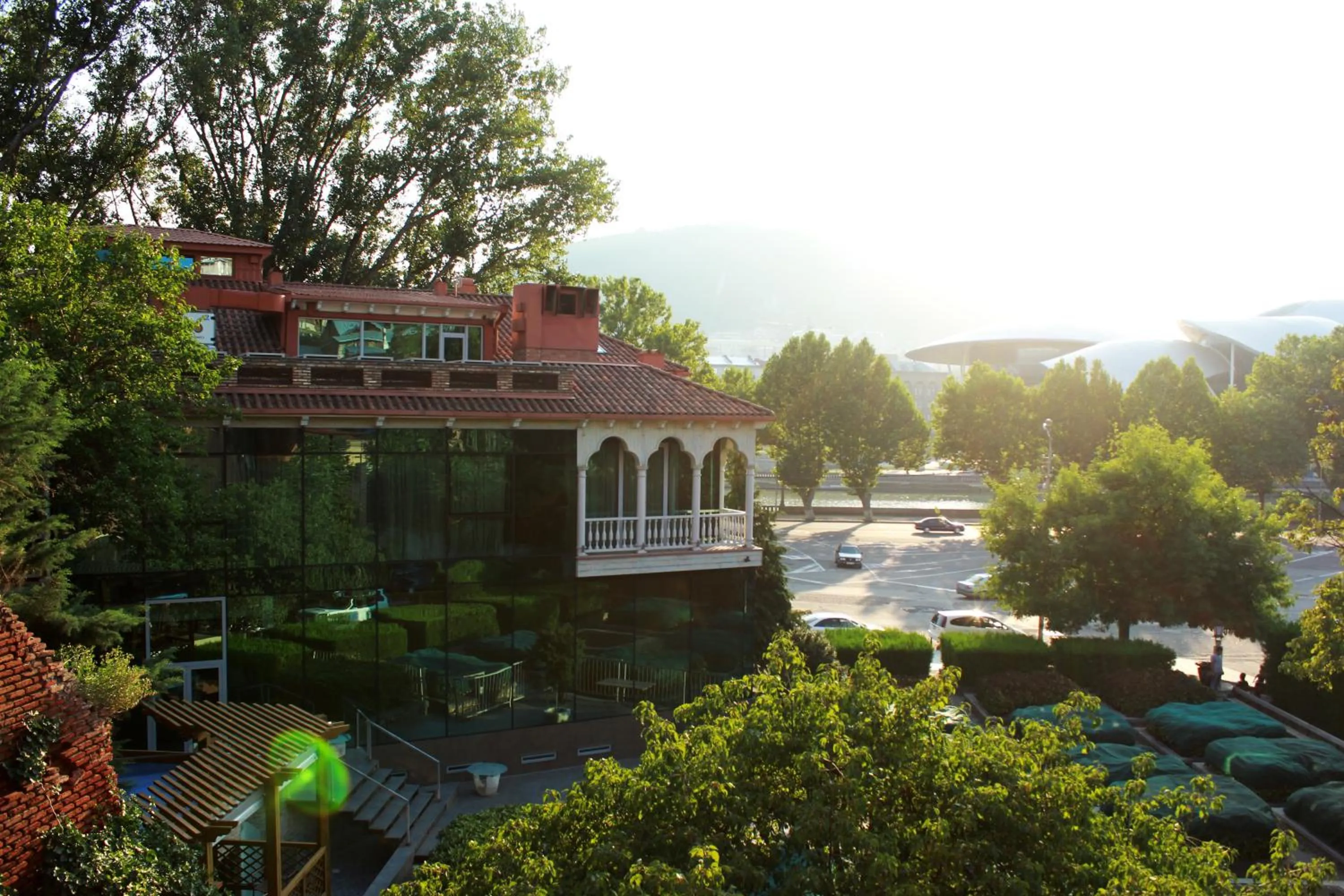 Garden view in Vinotel Boutique Hotel
