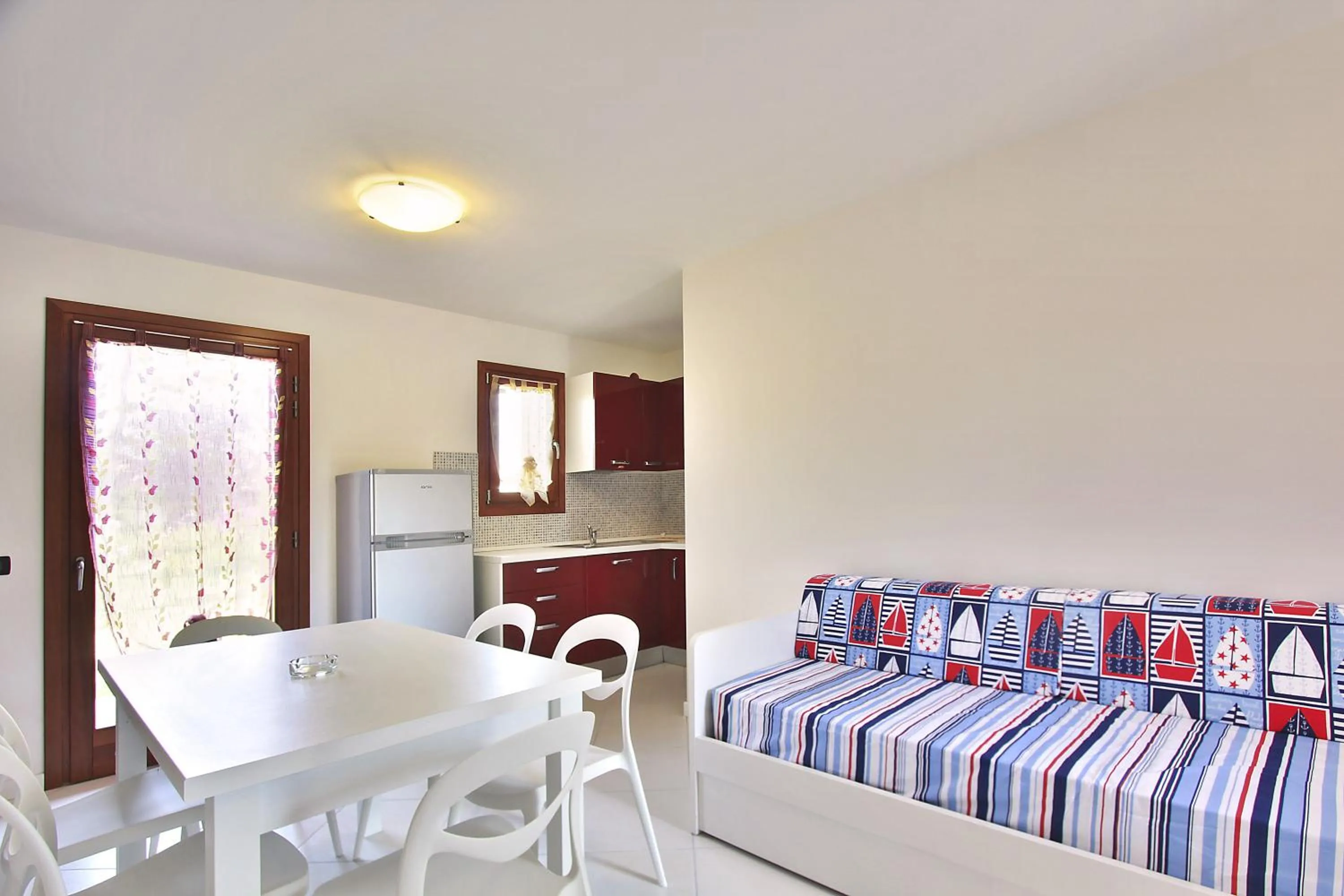 Living room, Bed in Resort Casabianca