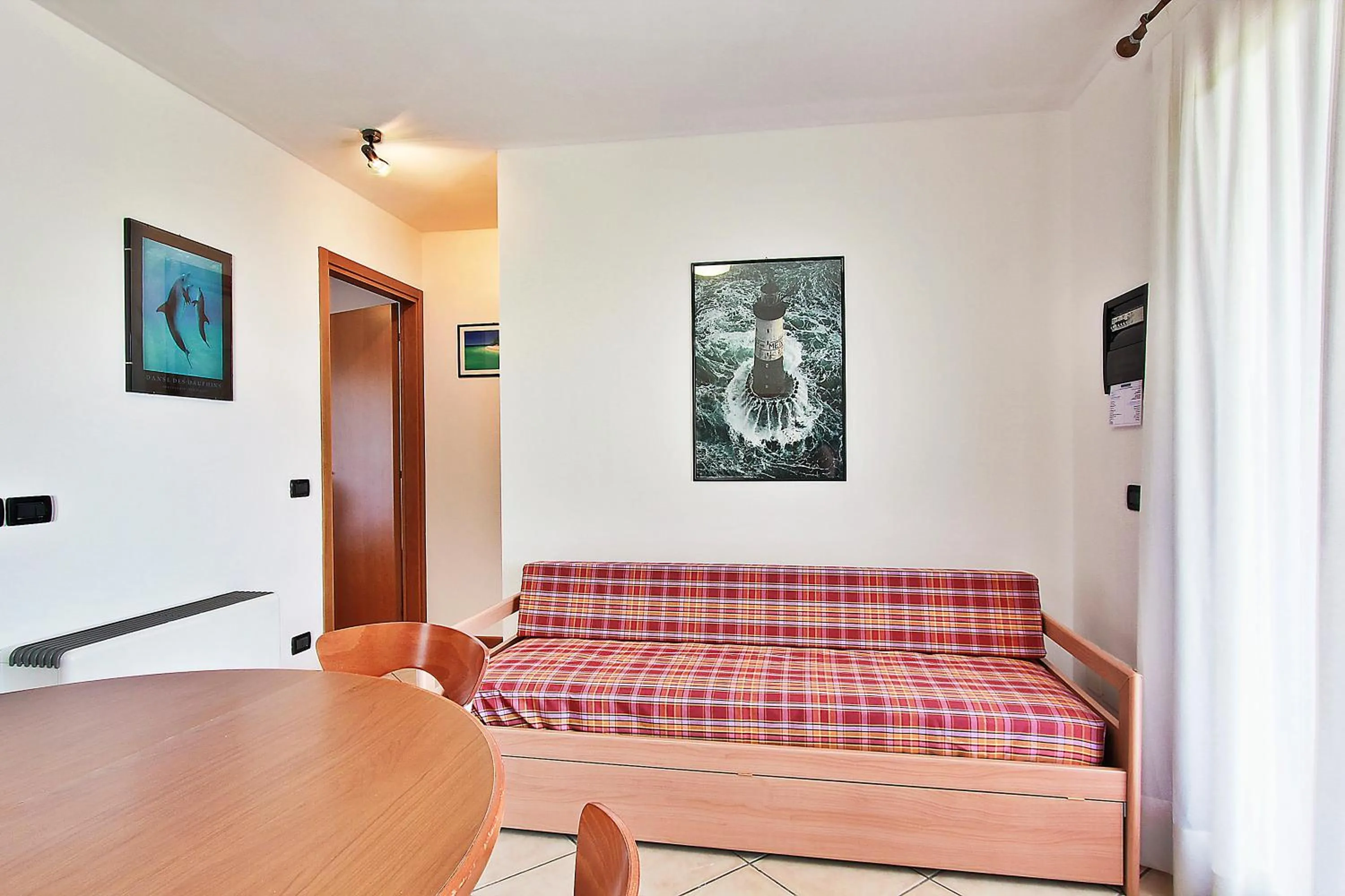Seating area, Bed in Resort Casabianca