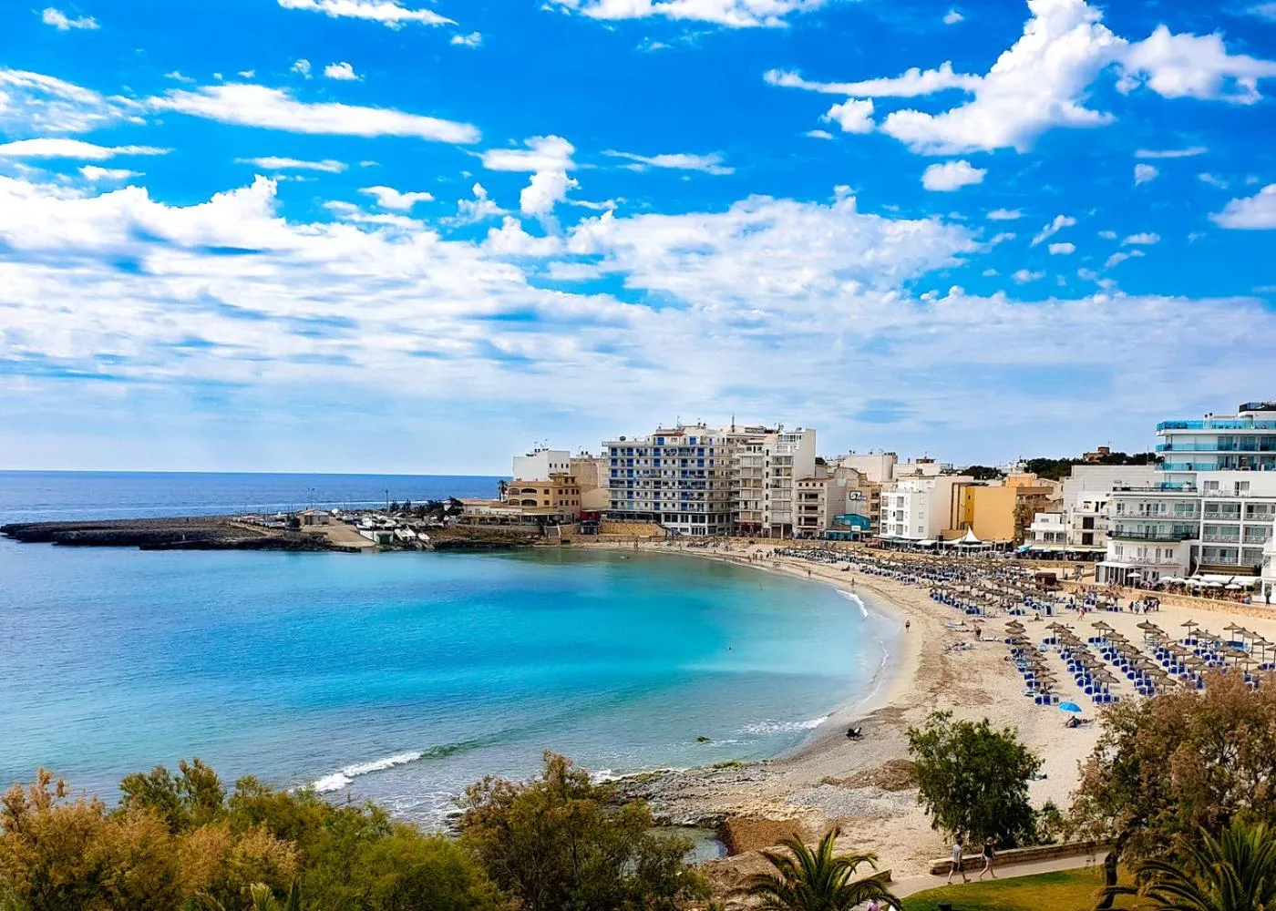 Beach in Amena Mar Hotel