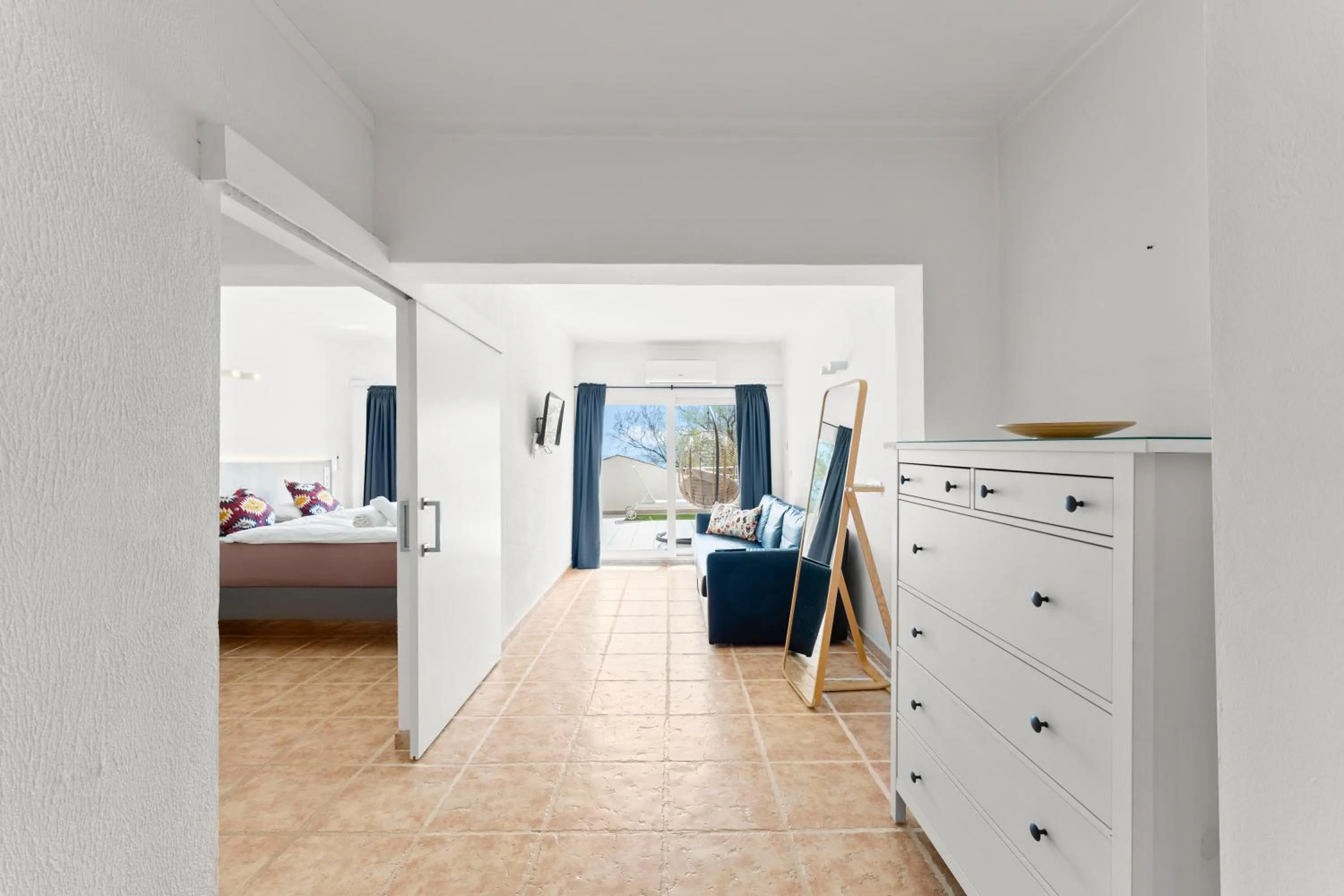 Living room, Bed in Amena Mar Hotel