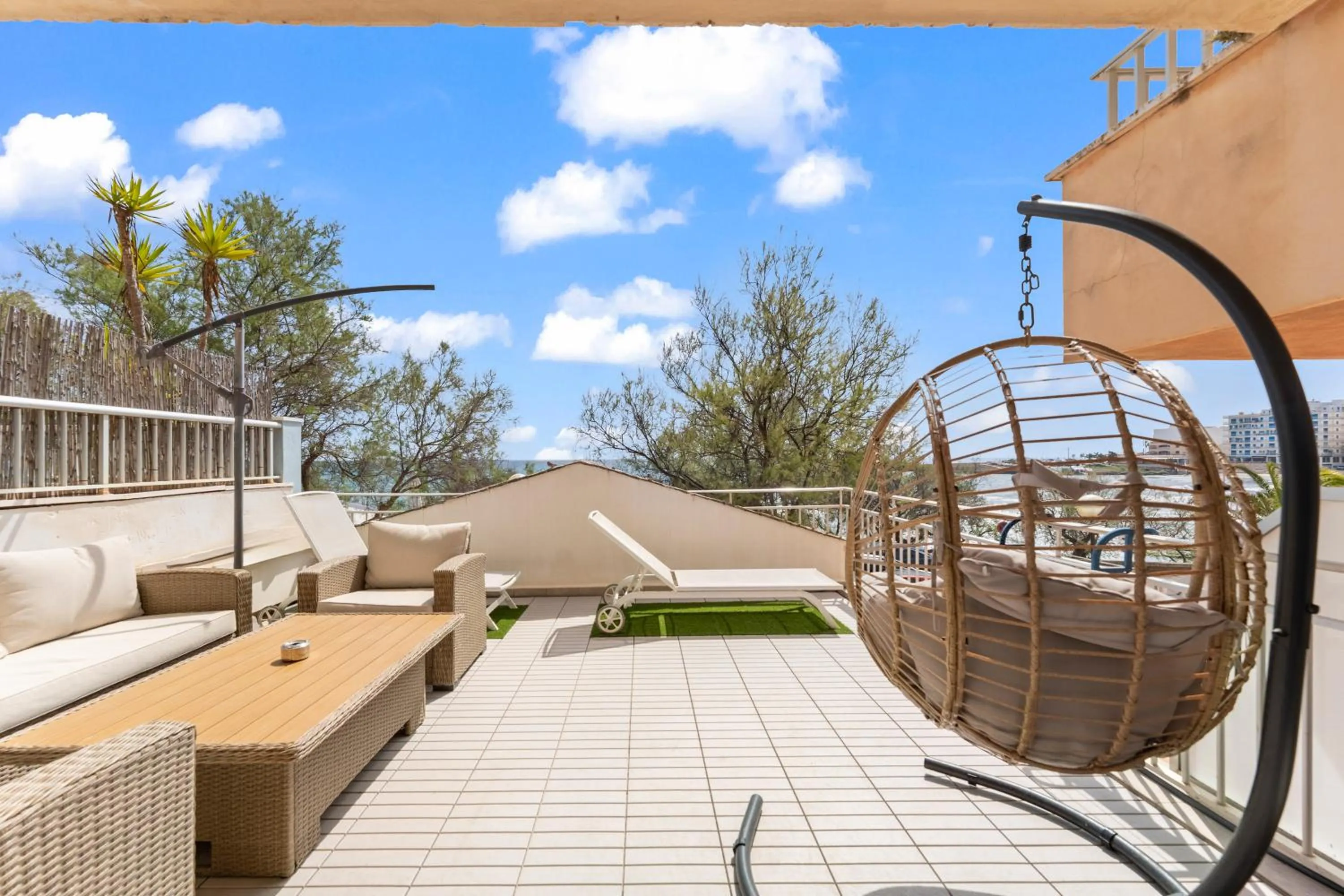 Balcony/Terrace in Amena Mar Hotel