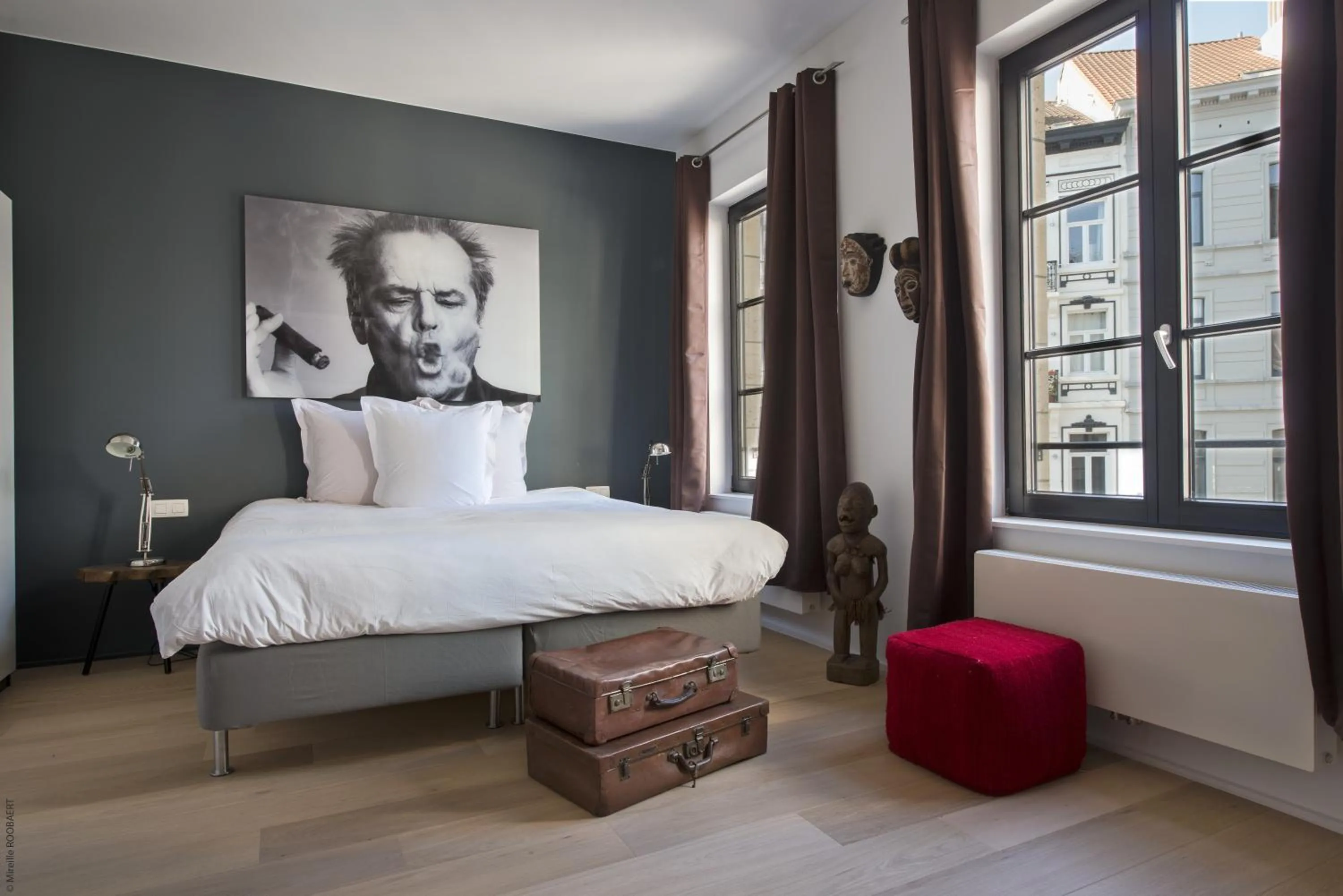 Bed in Smartflats Premium - Palace du Grand Sablon