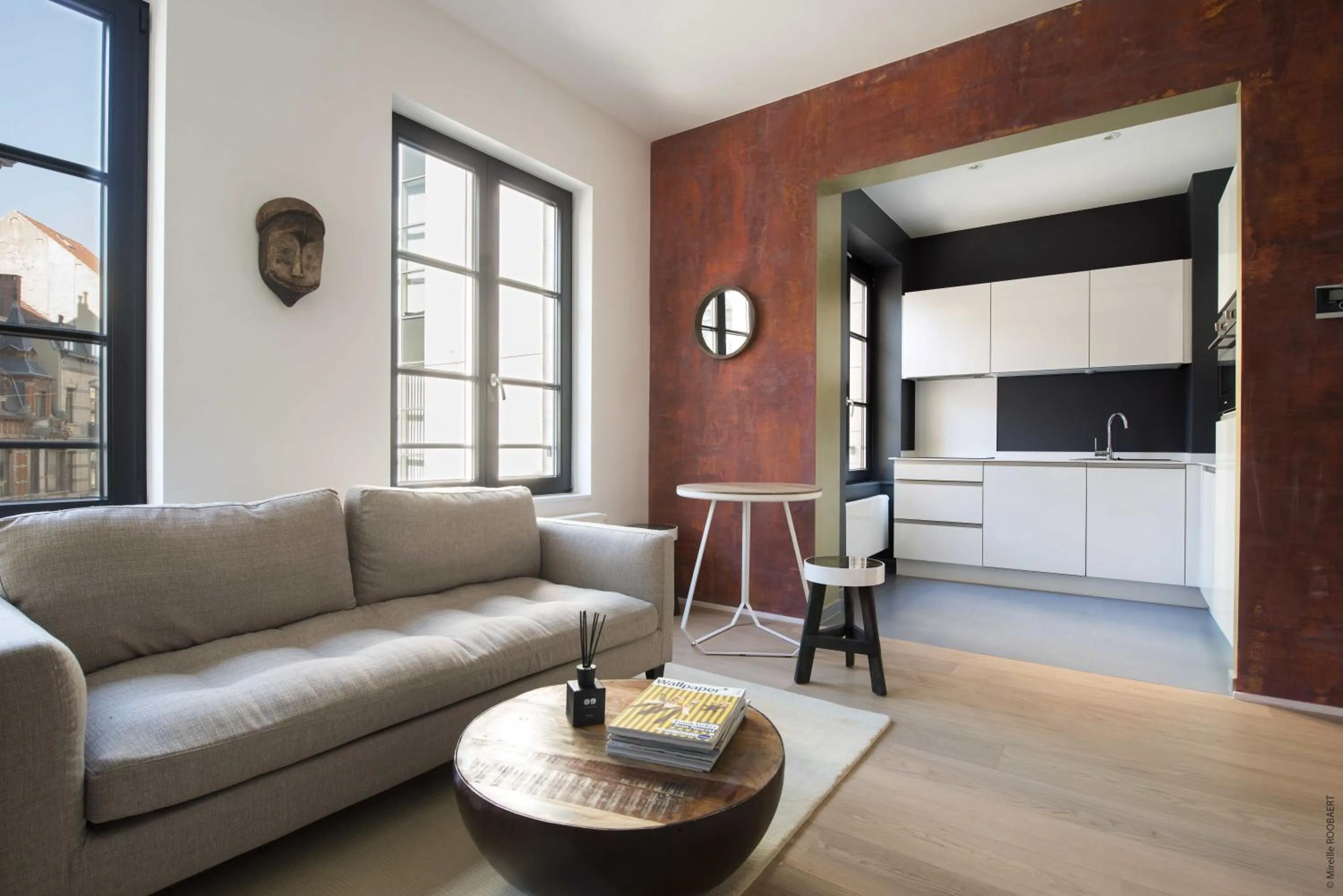 Kitchen or kitchenette in Smartflats Premium - Palace du Grand Sablon