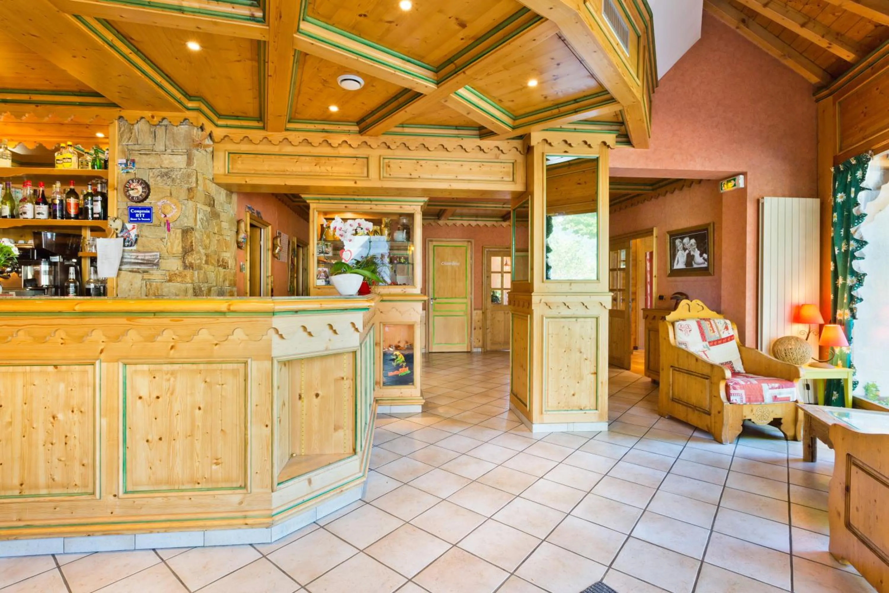 Lobby or reception in Accueil Savoyard