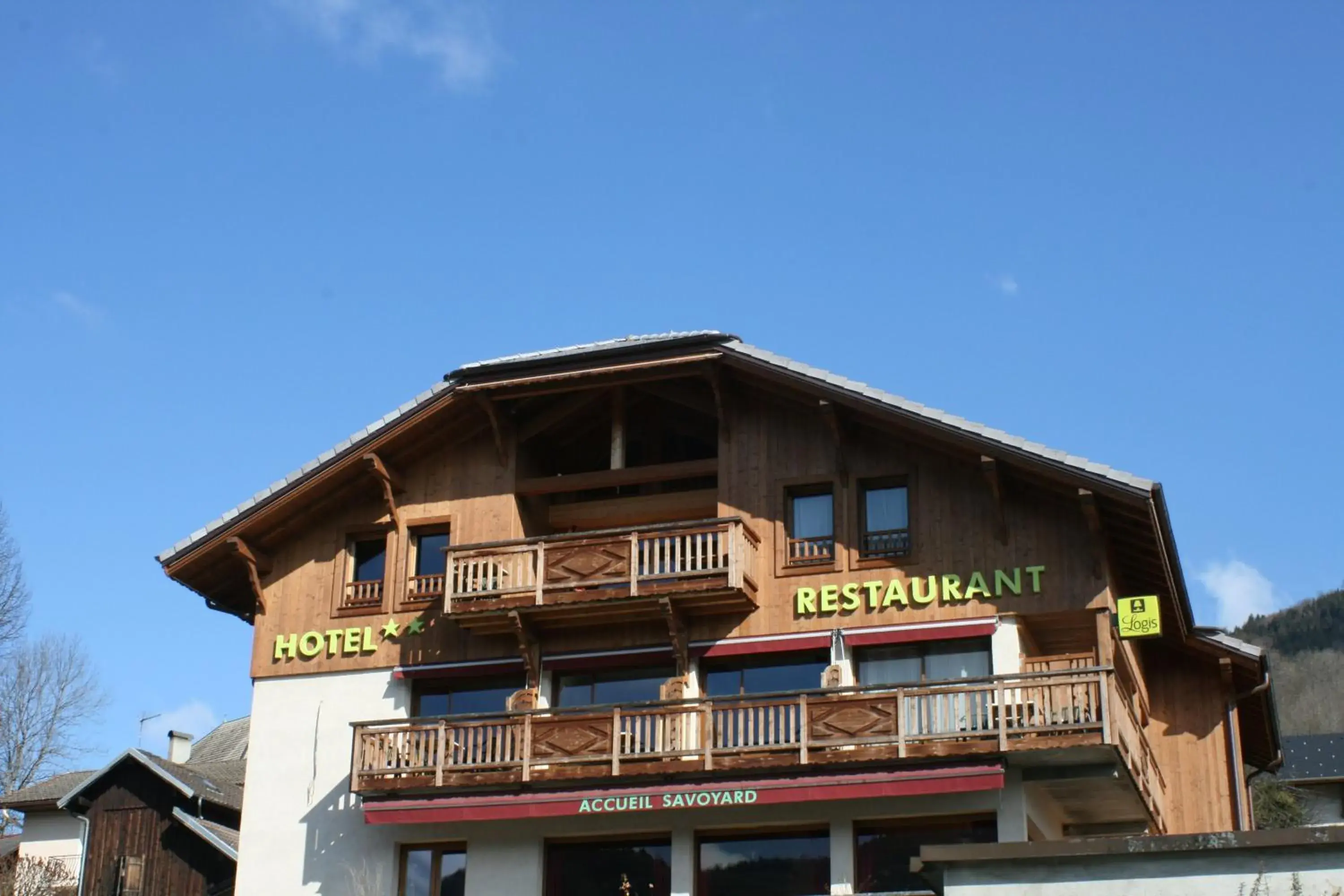 Facade/entrance in Accueil Savoyard Facade/entrance in Accueil Savoyard