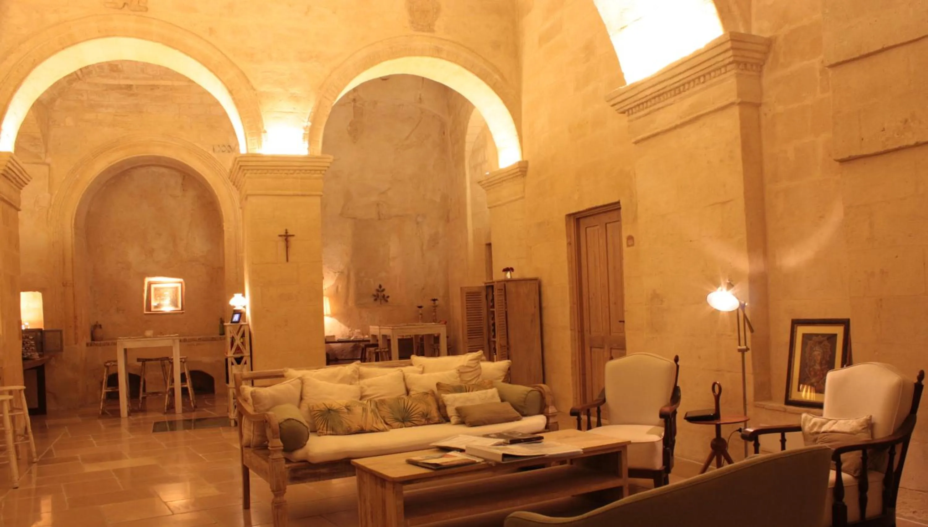 Lobby or reception in L'Hotel In Pietra