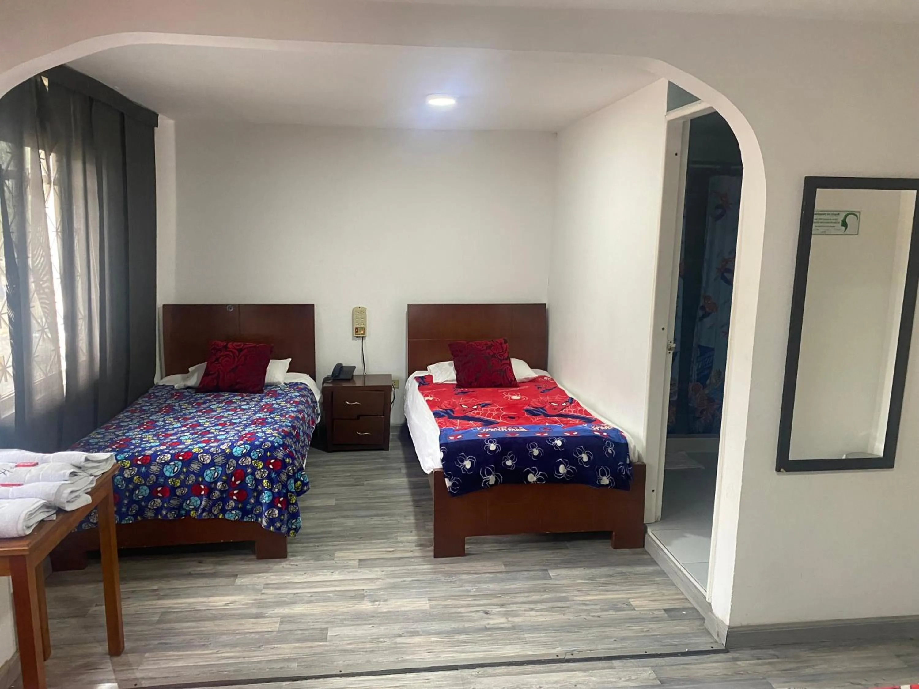 Photo of the whole room, Bed in Hotel COMIC CITY